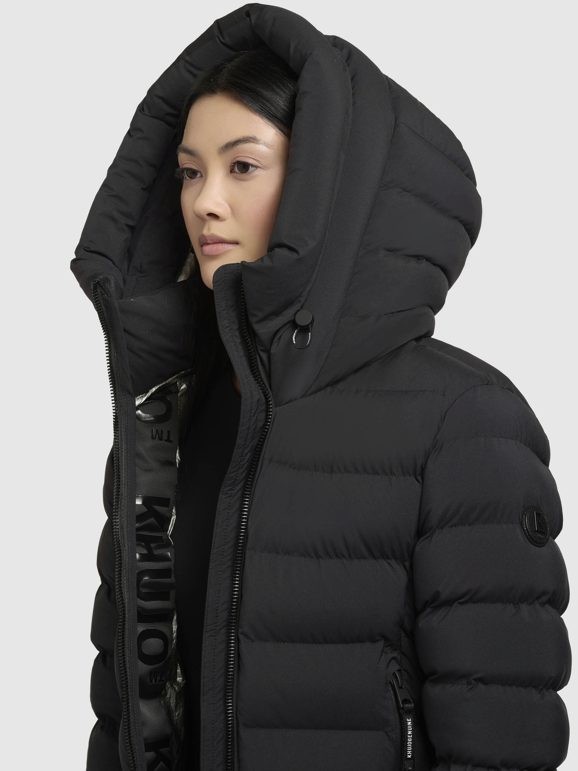 khujo Steppjacke »VADEA«, mit Kapuze