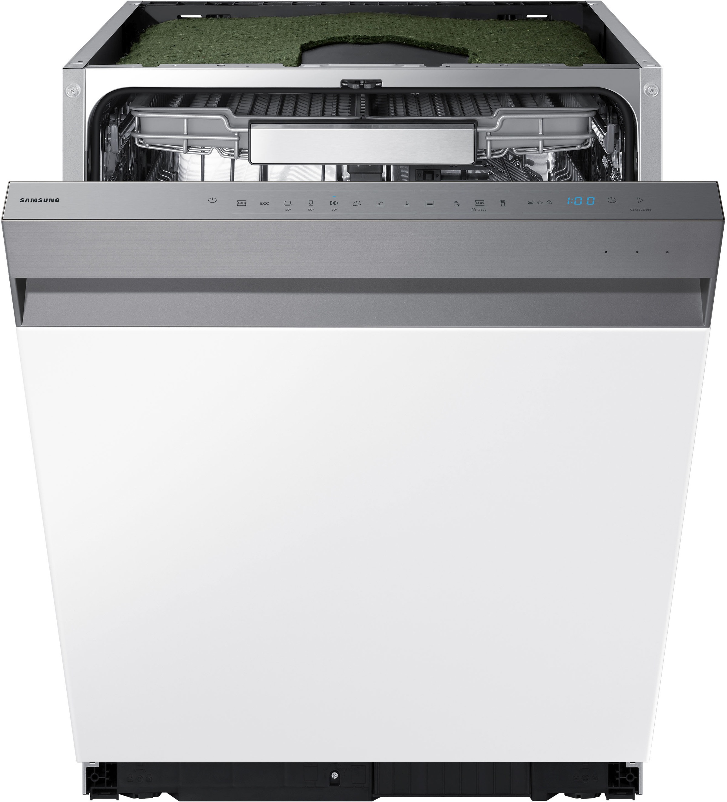 Samsung DW70H Teilintegrierter Geschirrspüler mit Festtürtechnik, 60 cm, EEK: C, 14 Maßgedecke