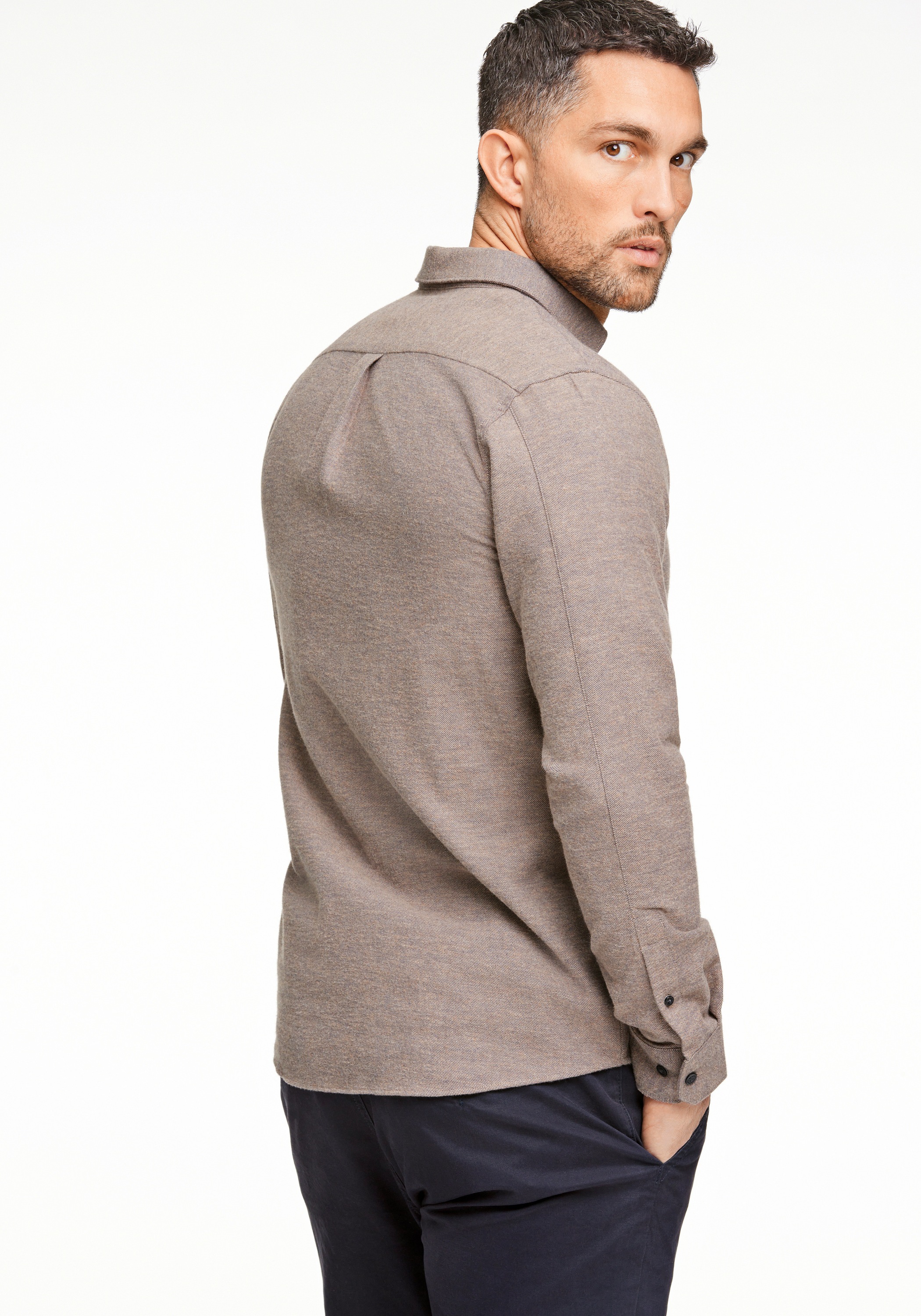 LINDBERGH Flanellhemd "Freizeithemd Relaxed Fit" günstig online kaufen