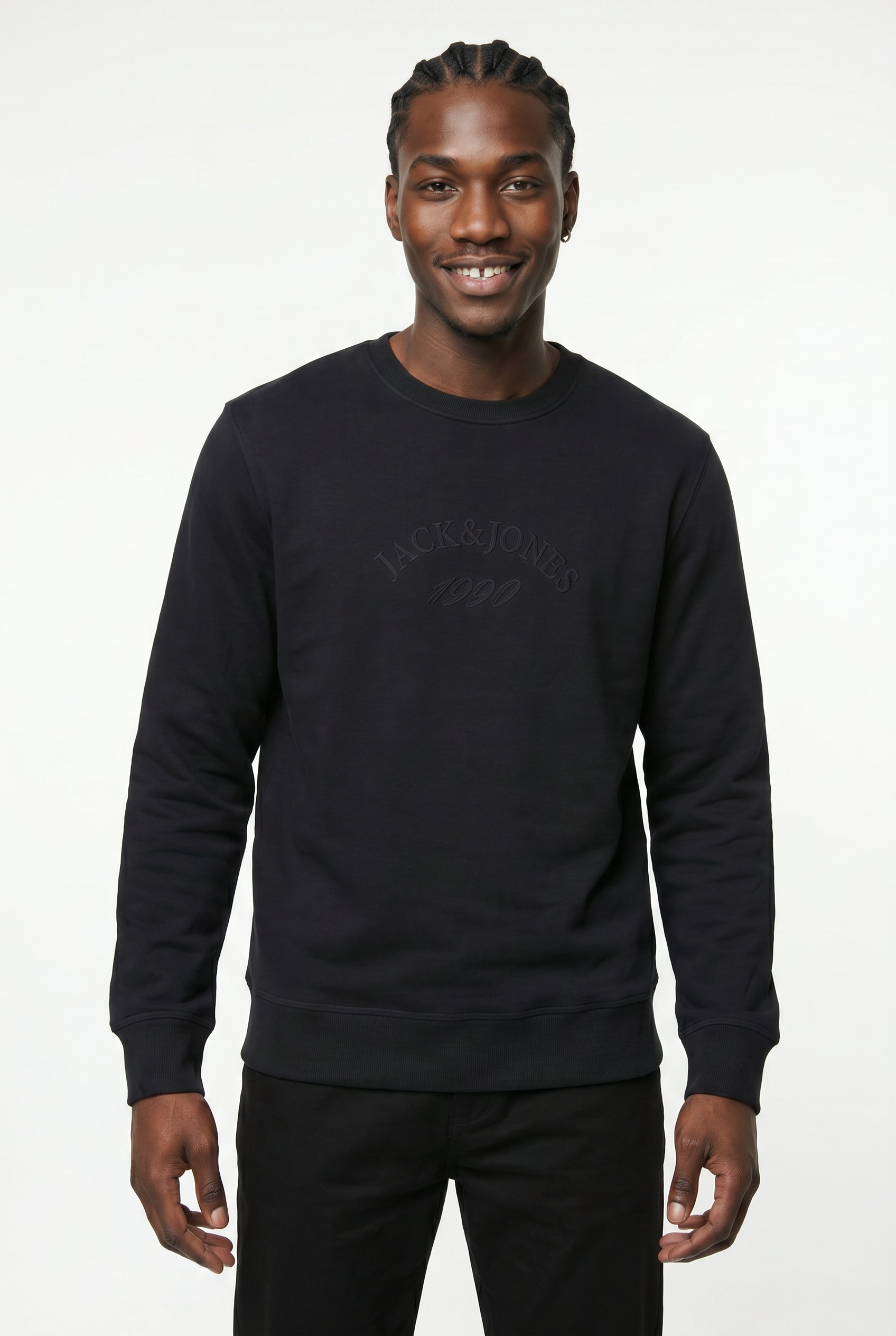 Jack & Jones Sweatshirt "JORBLEECKER BRANDING SWEAT CREW BF"