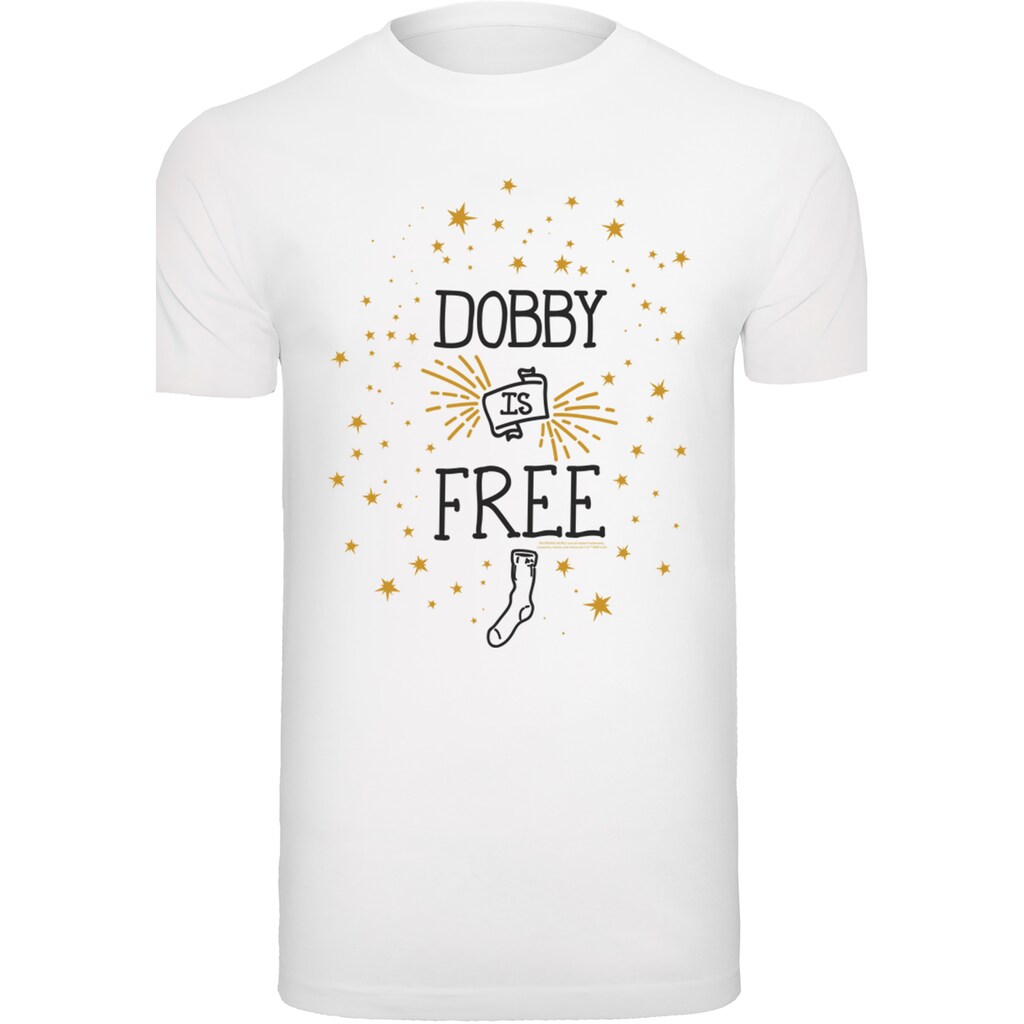 F4NT4STIC T-Shirt »Harry Potter Dobby Is Free«