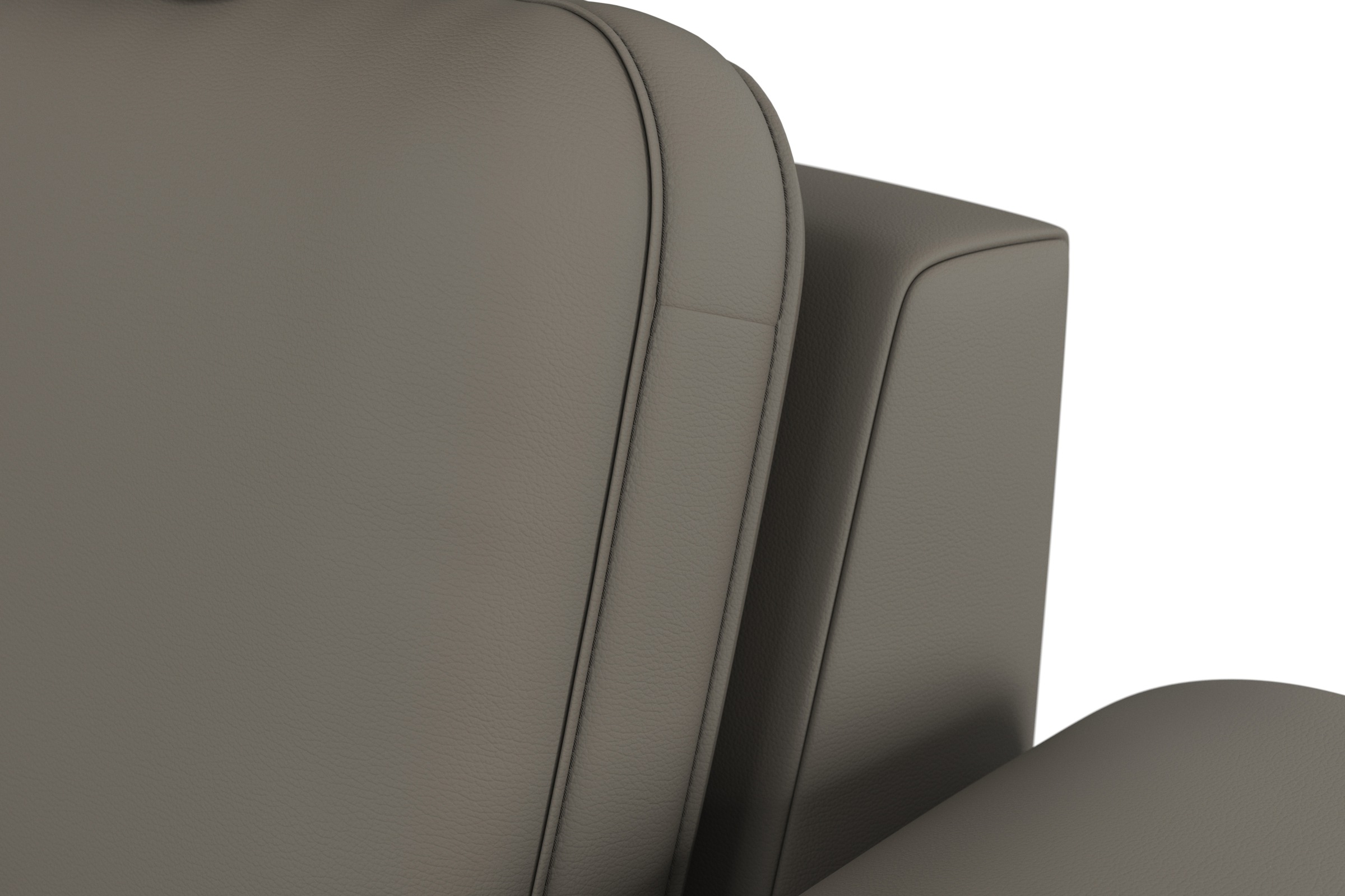 sit&more Wohnlandschaft »Bendigo U-Form«, inklusive Sitztiefenverstellung, Bodenfreiheit 12 cm, in 2 Fußfarben