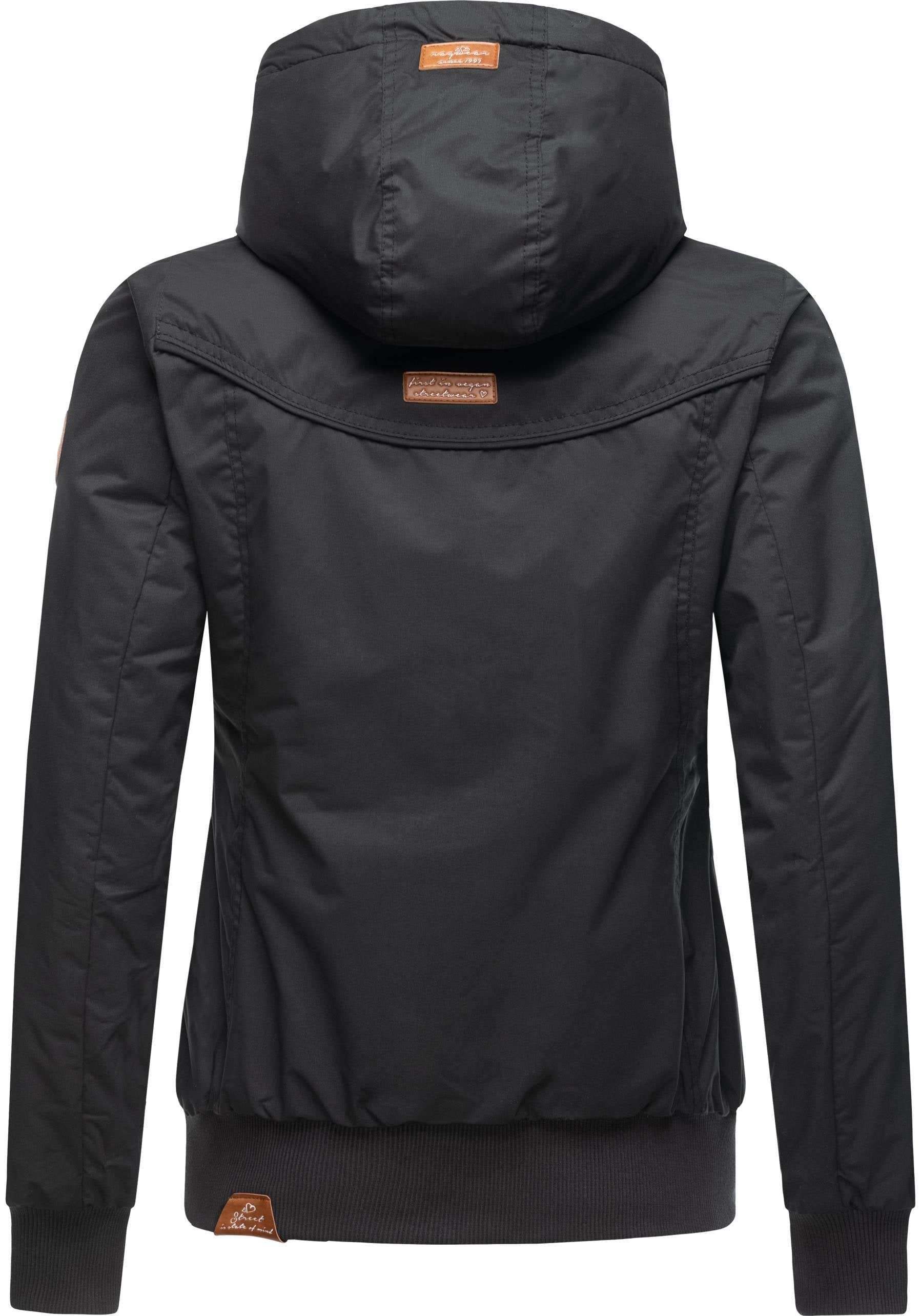 Ragwear Winterjacke »Jotty Winter«, mit Kapuze, stylische Outdoorjacke mit abnehmbarer Kapuze