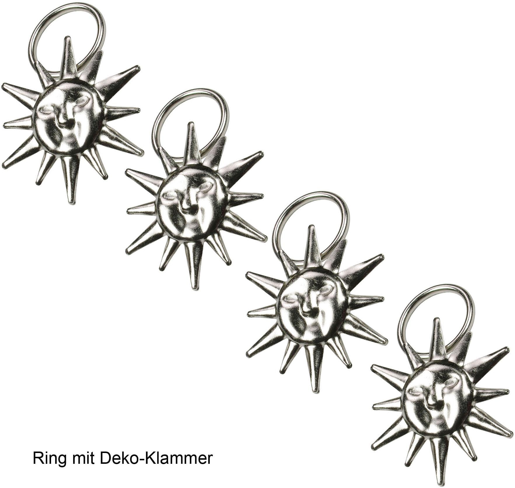 Liedeco Gardinenring "Sonne" für Gardinenstangen Ø 16 mm günstig online kaufen