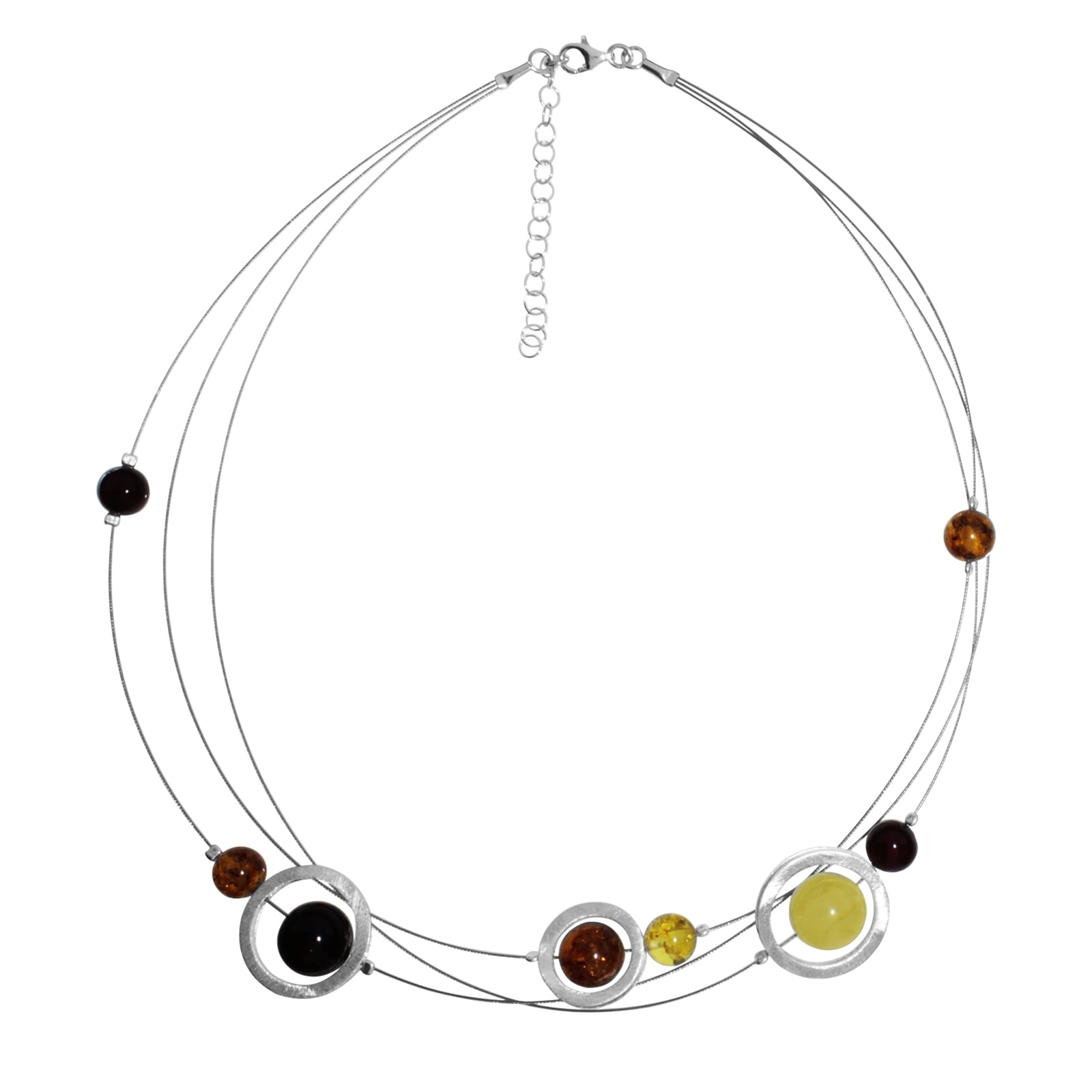 Ostsee-Schmuck Elska Necklace Silver 45cm
