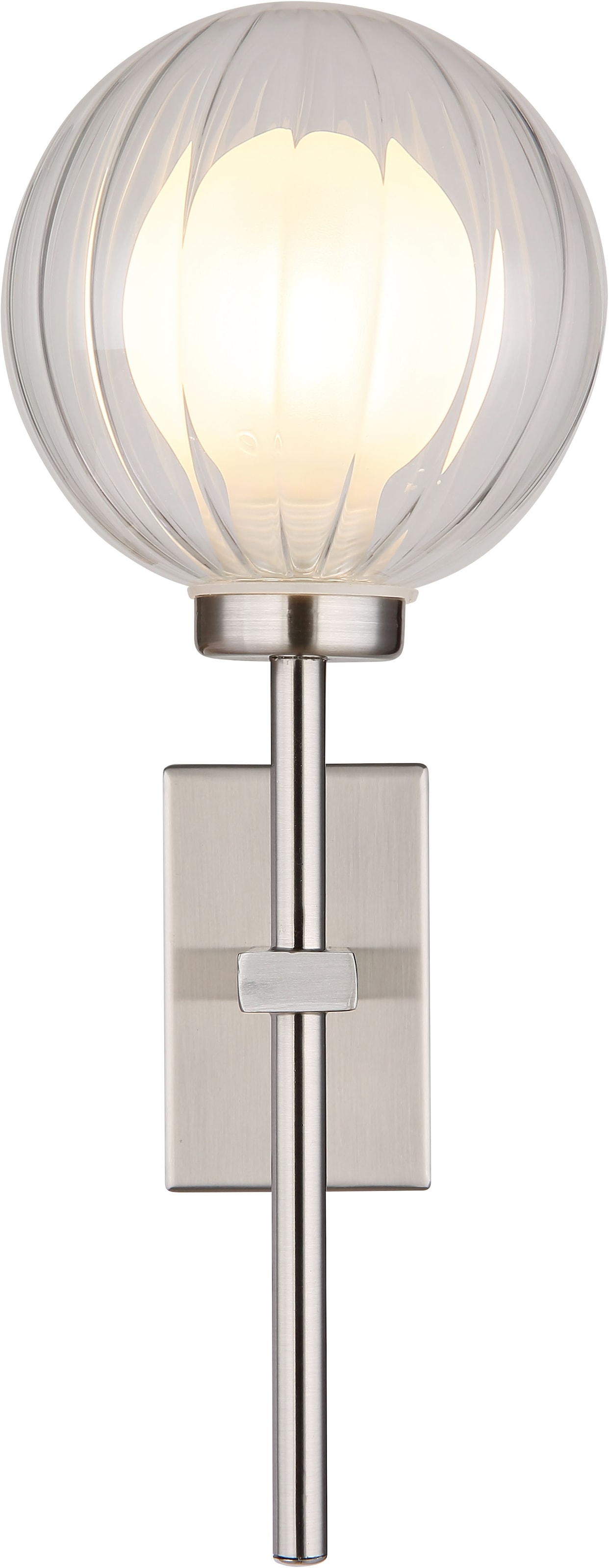 GLOBO LIGHTING Wandleuchte »ANDER«, Leuchtmittel G9 | ohne Leuchtmittel, Wandlampe/Spot/Glas klar/Wohnzimmer/Flur/3000K/IP44/Kugel