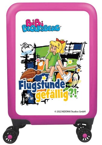 Kiddinx Kinderkoffer »Bibi Blocksberg Flugstun...