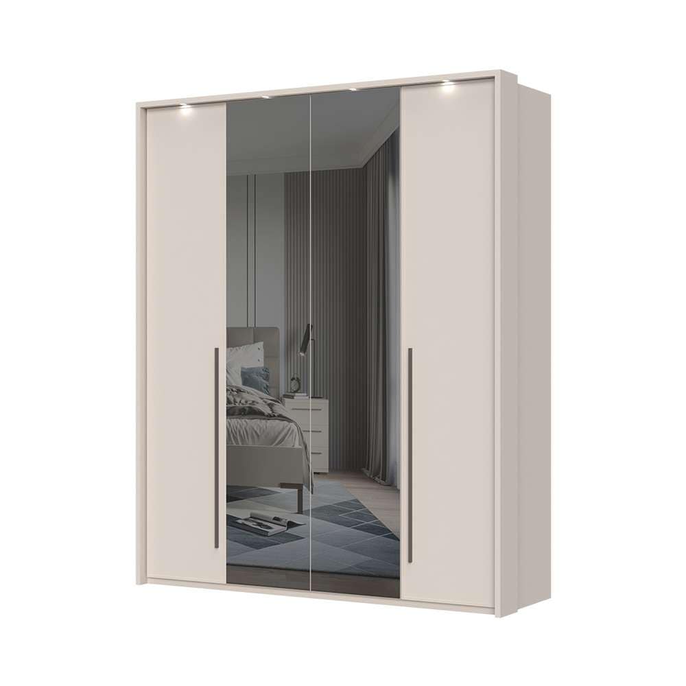 Places of Style Drehtürenschrank "Opera mit oder ohne Kranz inkl. LED-Beleu günstig online kaufen