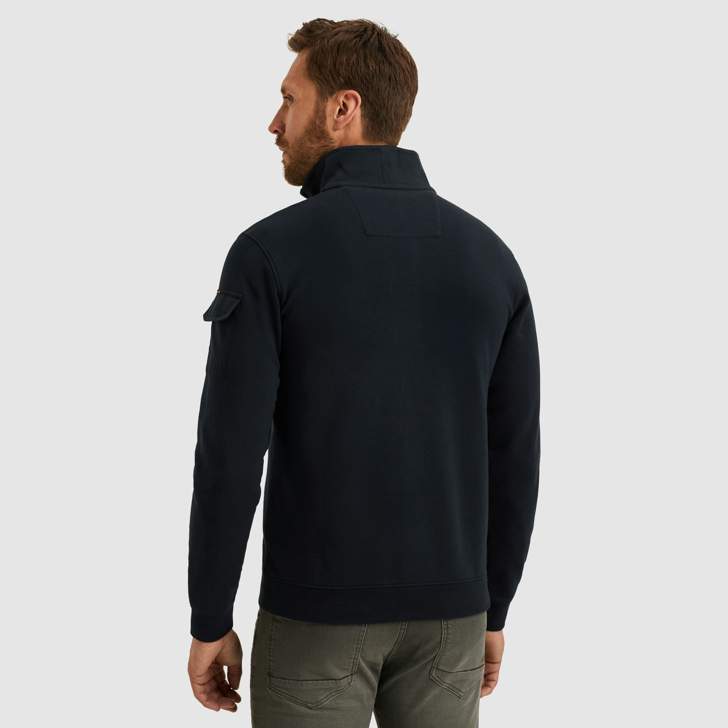 PME LEGEND Sweatshirt, mit Logo Stickerei
