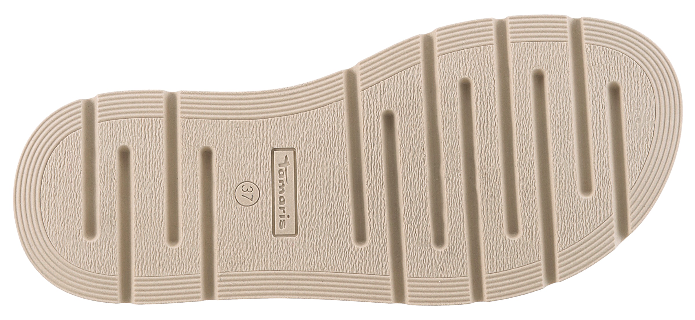 Tamaris Pantolette, Plateau, Sommerschuh mit modischer Zierschnalle