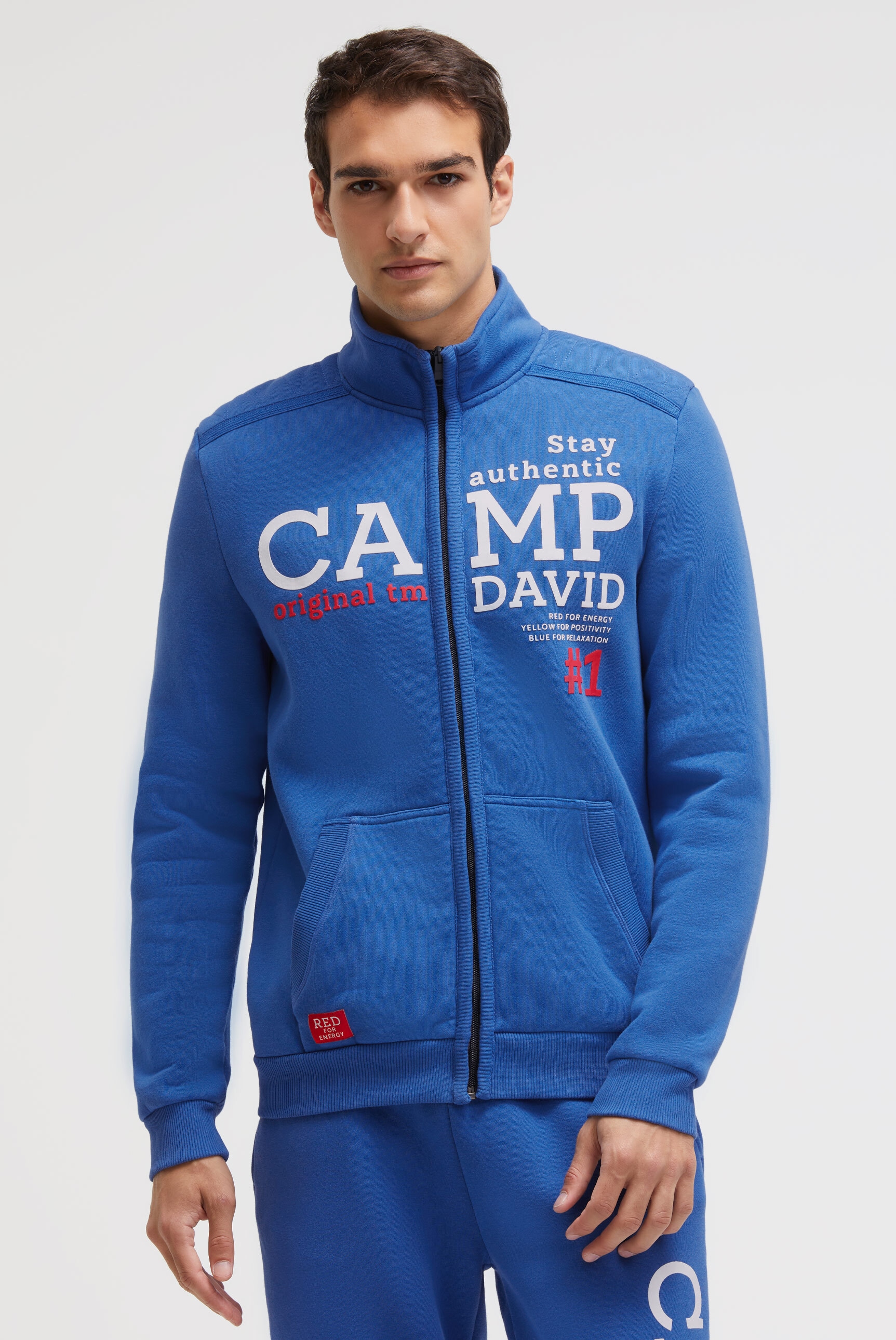 CAMP DAVID Sweatjacke günstig online kaufen