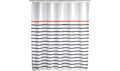Duschvorhang »Marine White«, Höhe 200 cm, Polyester, waschbar