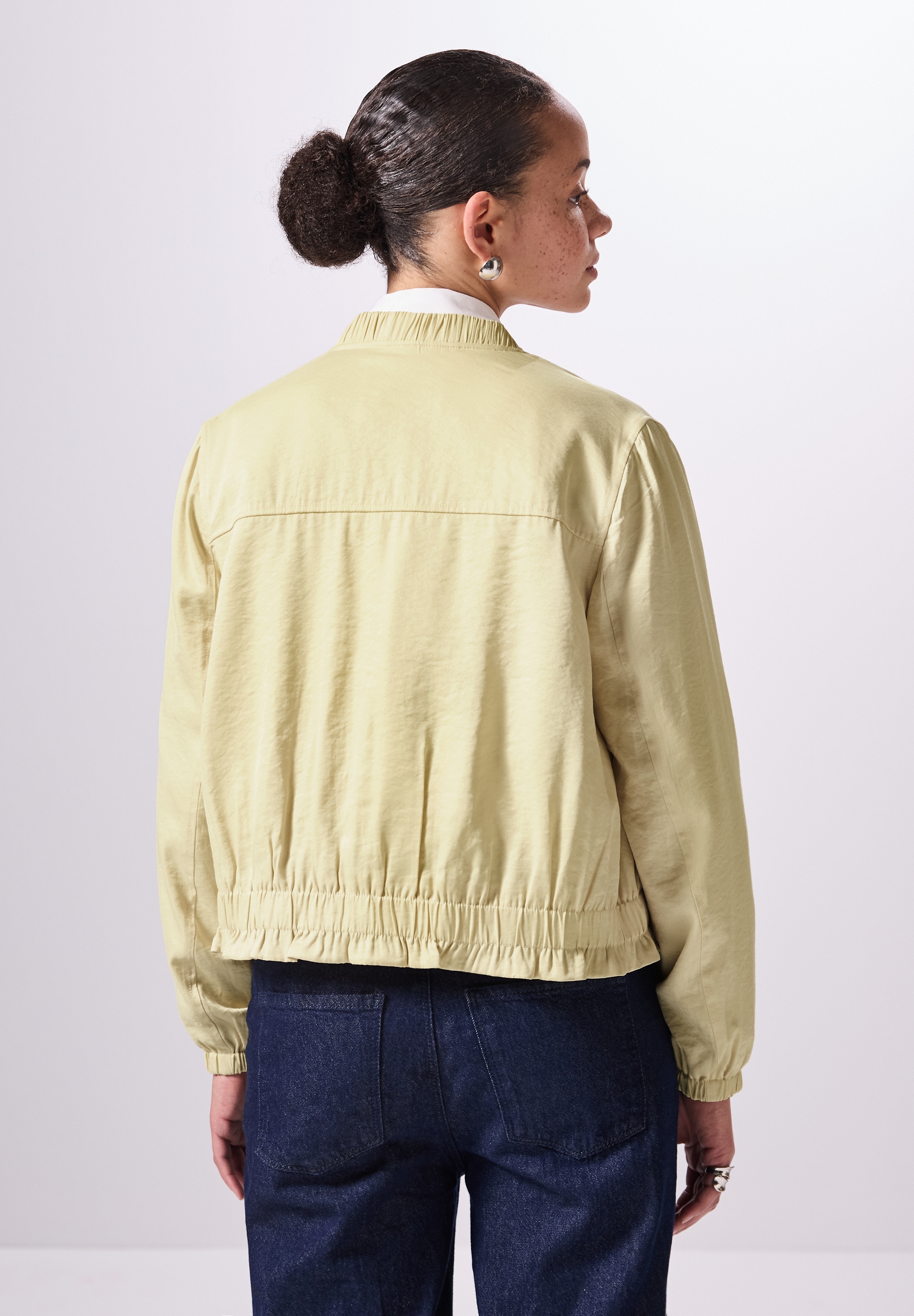 STREET ONE STUDIO Blouson, ohne Kapuze, mit Rundhalsausschnitt