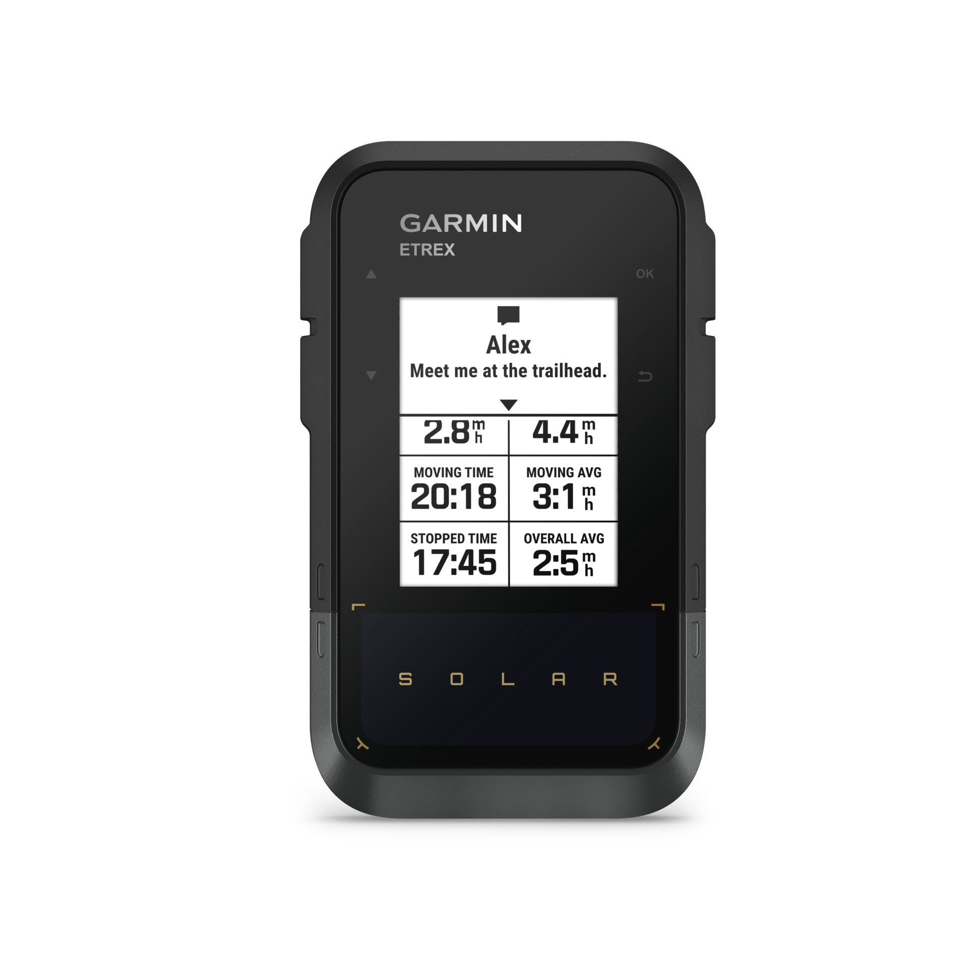 Garmin Wander-Navigationsgerät »eTrex Solar« ( )
