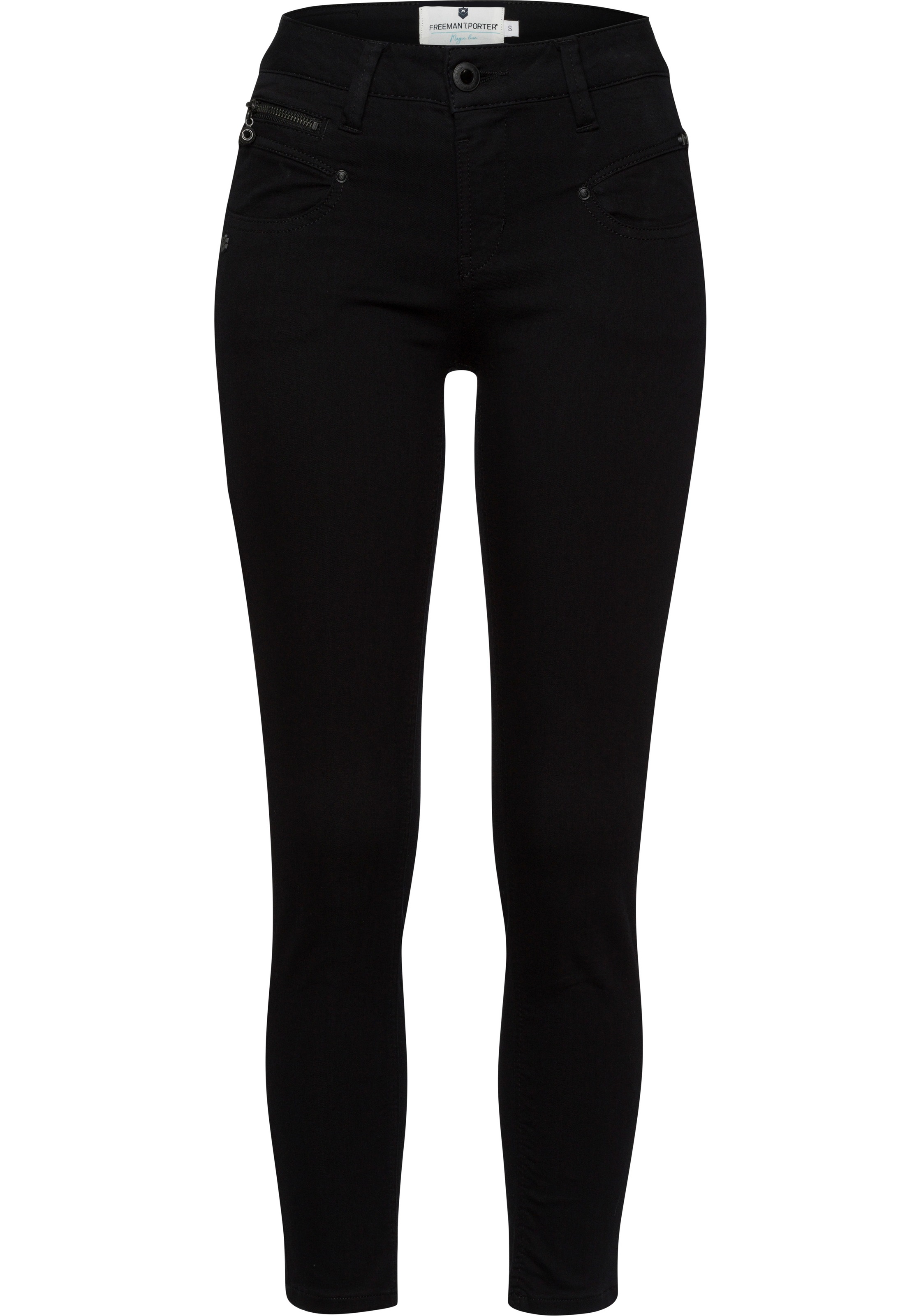 Freeman T. Porter 7/8-Jeans (1 tlg.) mit Freeman T. Porter-Knopf