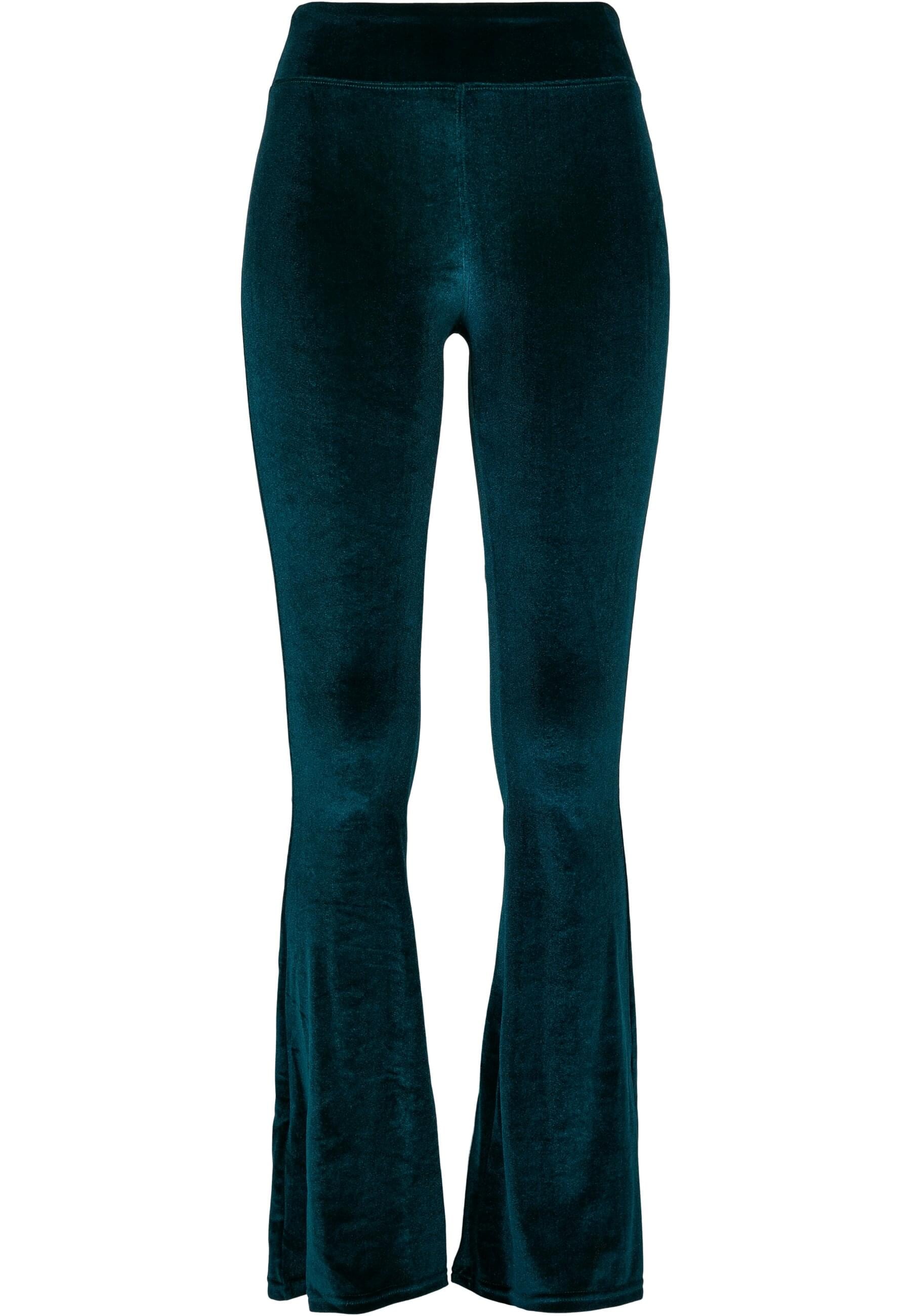 URBAN CLASSICS Leggings "Urban Classics Damen Ladies High Waist Velvet Boot günstig online kaufen