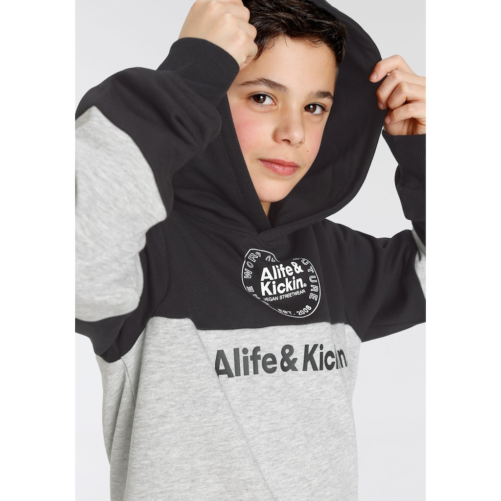 Alife & Kickin Kapuzensweatshirt »Colorblocking«