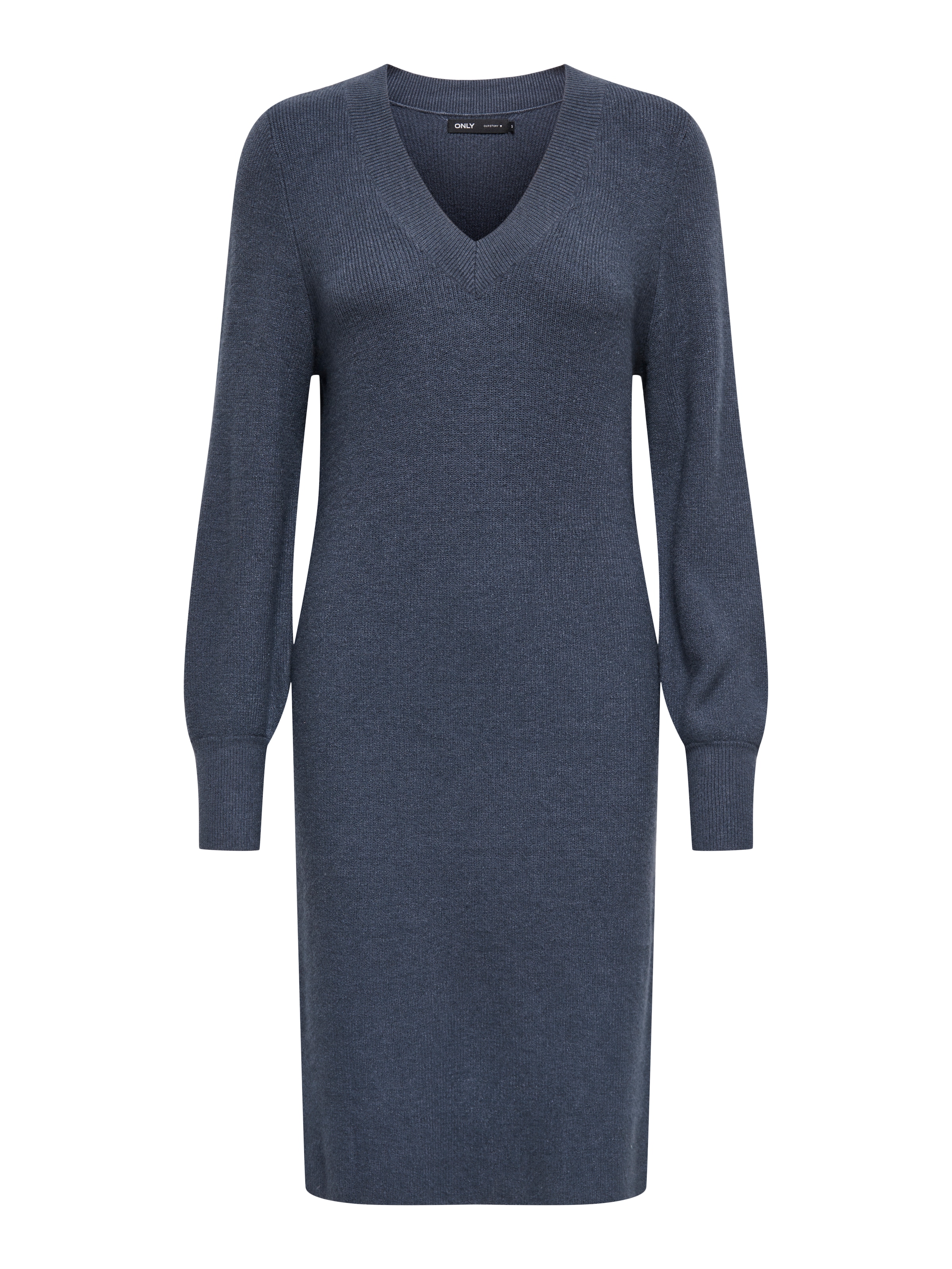 ONLY Strickkleid "ONLKATIA LS V-NECK DRESS NCA KNT" günstig online kaufen