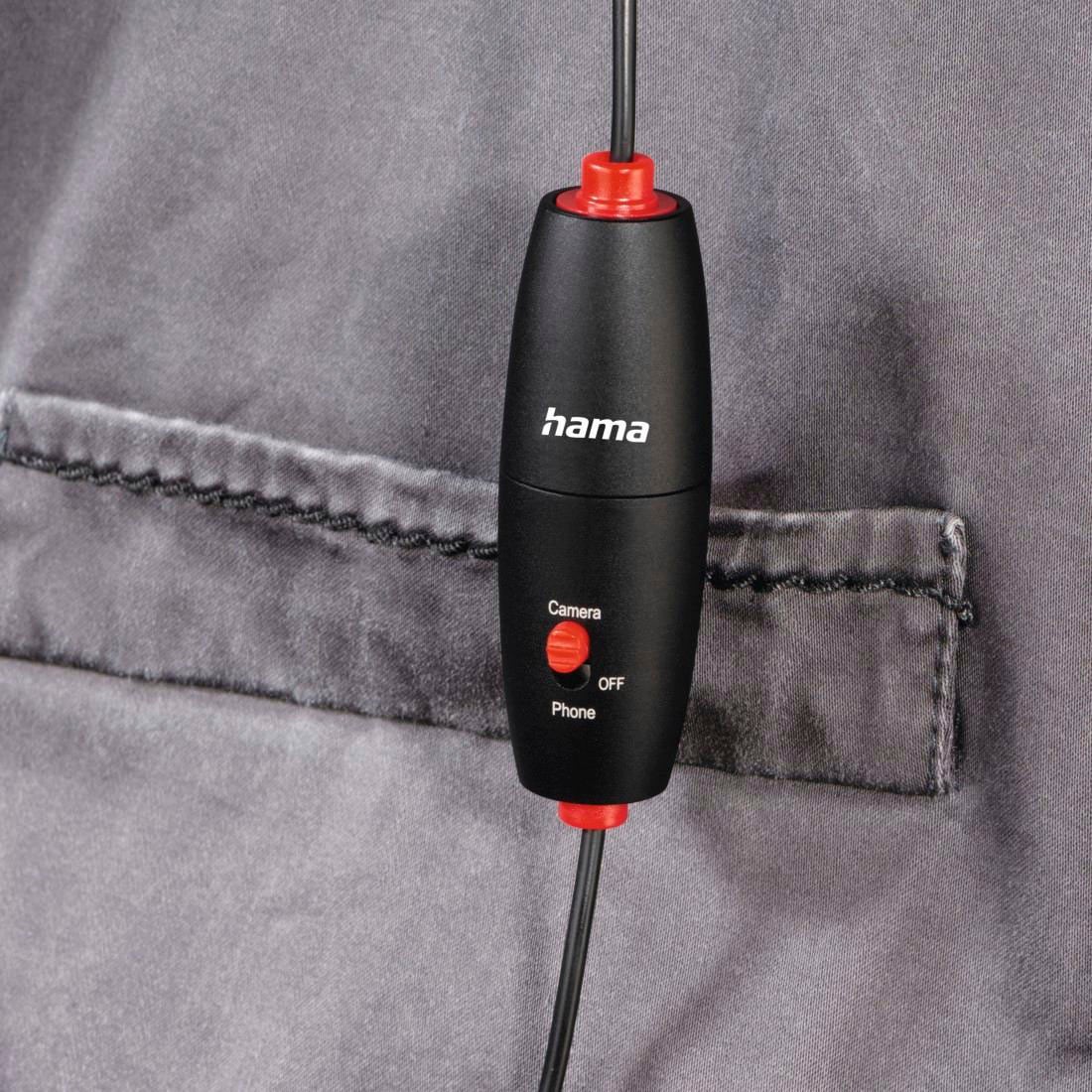 Hama Mikrofon »Lavalier-Mikrofon "Smart" Ansteckmikrofon«