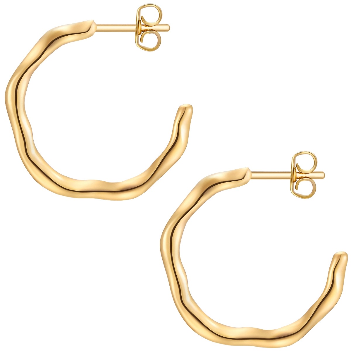 Eastside Paar Creolen »Set: ES448« aus Edelstahl