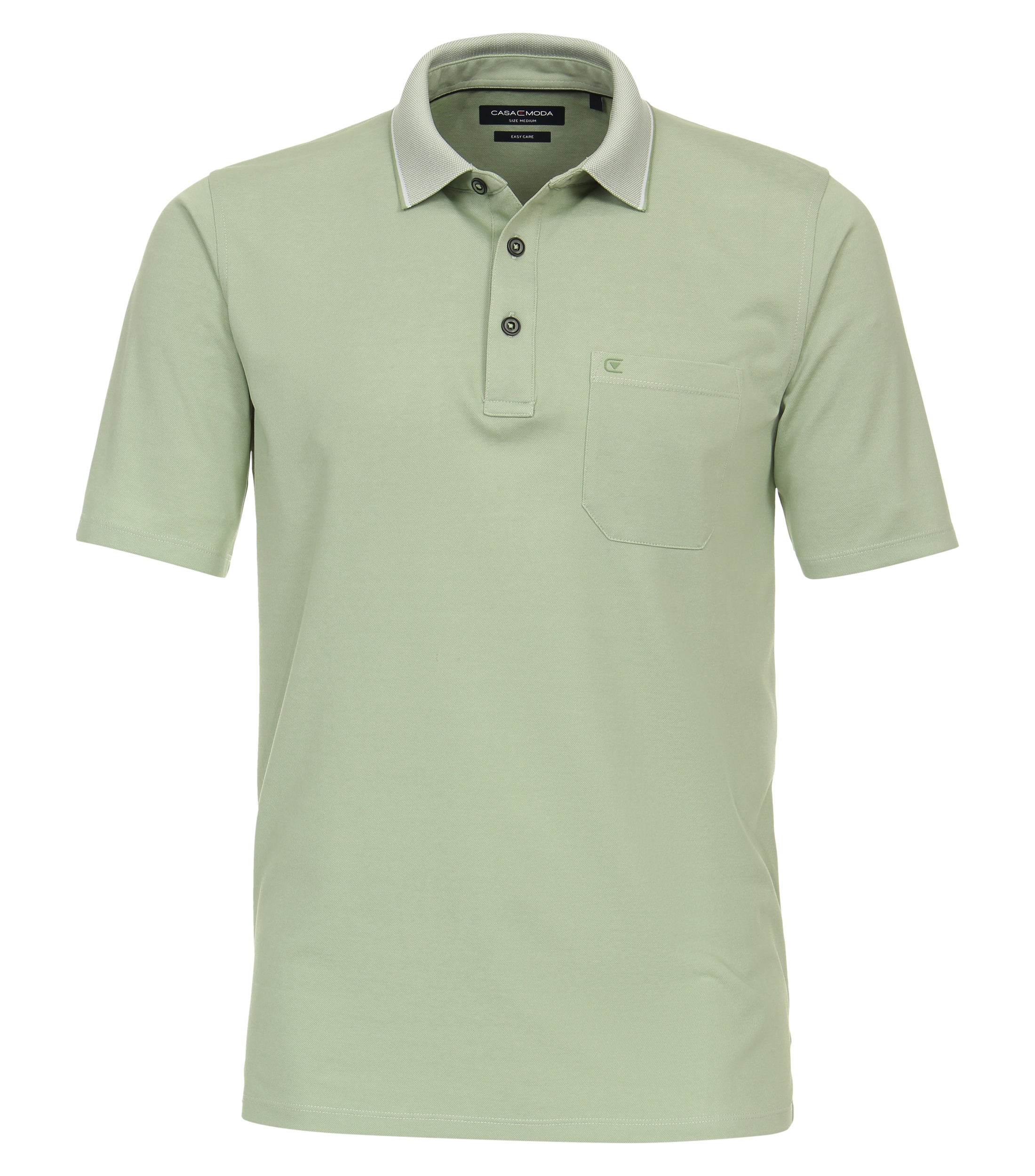 CASAMODA Poloshirt "CASAMODA Polo-Shirt uni" günstig online kaufen