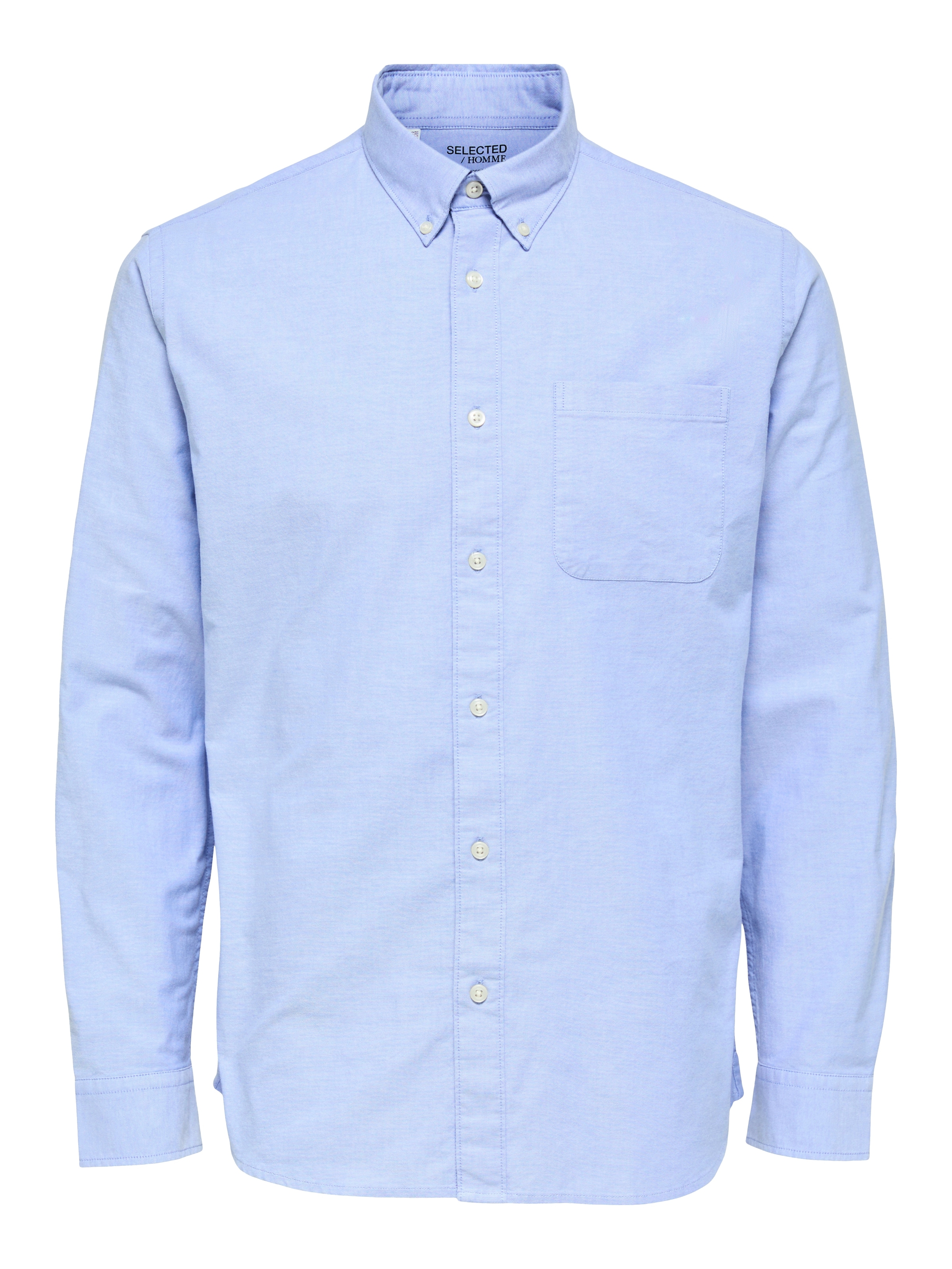 SELECTED Langarmhemd »SLHREGRICK-OX SHIRT LS NOOS« Baumwolle, regular fit