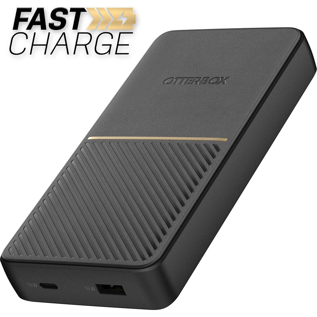 Otterbox Powerbank »Power Bank,schnelles Laden,20000 mAh externer Akku mit USB-A u. USB-C«, 20000 mAh, 12 V