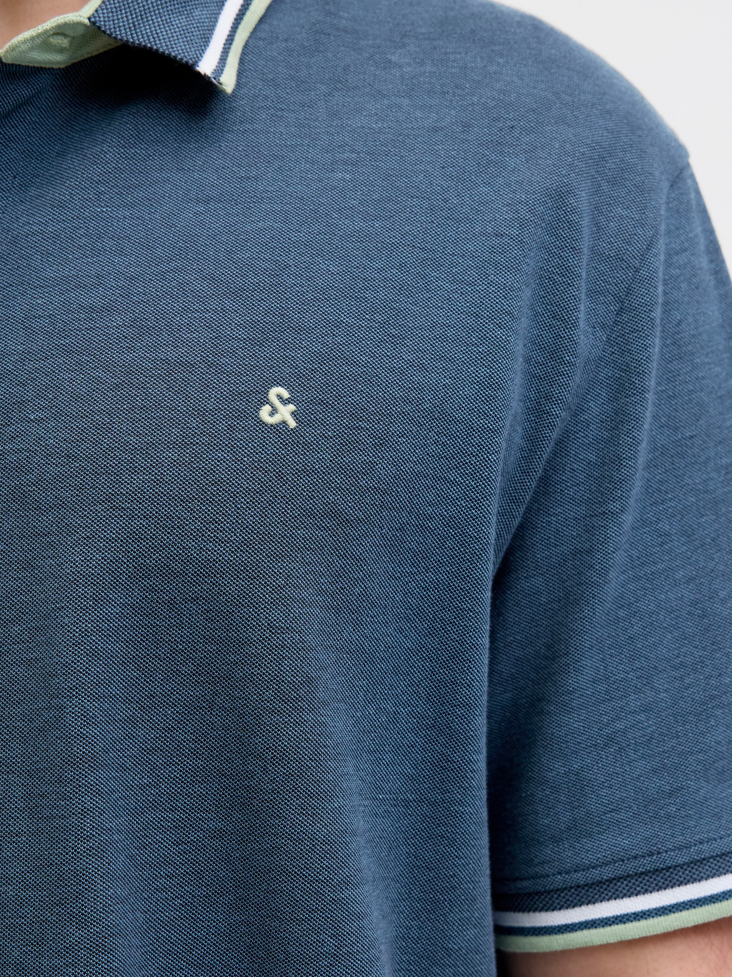 Jack & Jones PlusSize Poloshirt »JJEPAULOS POLO SS NOOS PLS«, mit Logo Stickerei