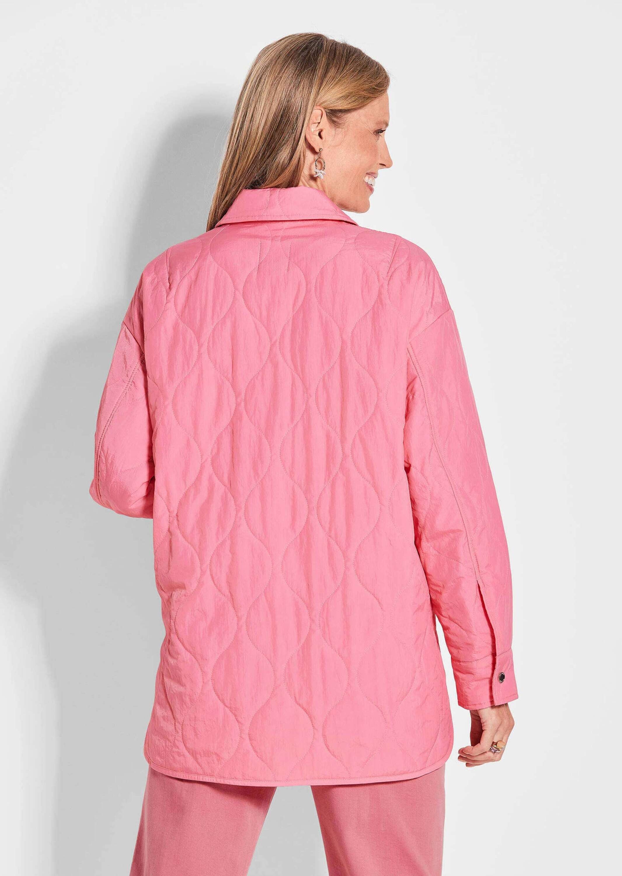 GOLDNER Steppjacke »Kurzgröße Steppjacke mit Hemdkragen«