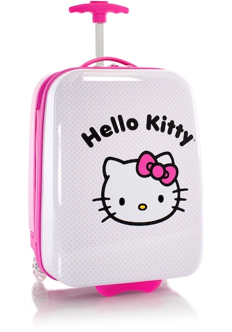 Kinderkoffer »Hello Kitty rosa, 46 cm«, 2 Rollen, Kindertrolley Handgepäck-Koffer mit...