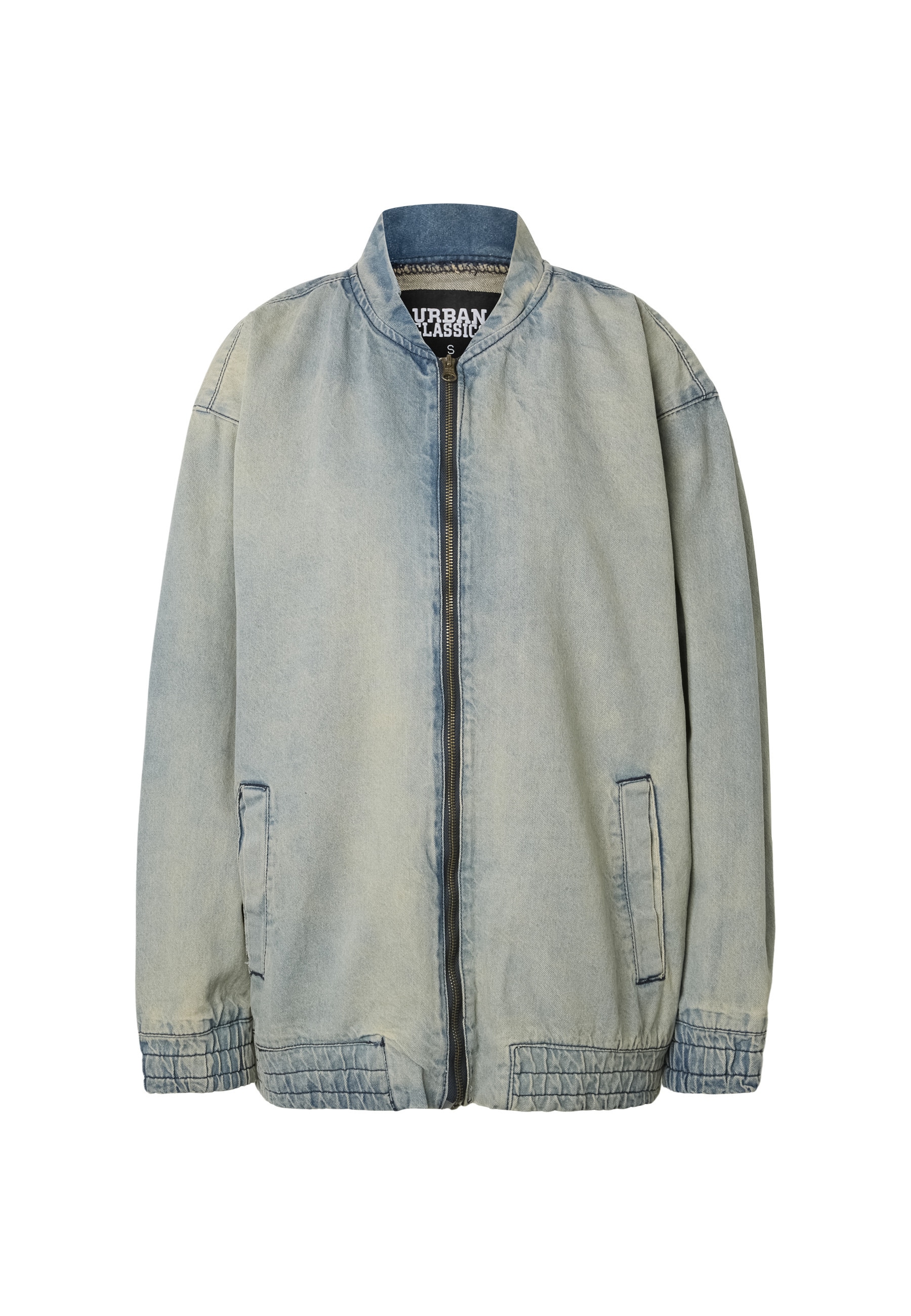 URBAN CLASSICS Jeansjacke "Urban Classics Ladies Oversized Skater Jacket" 1 günstig online kaufen