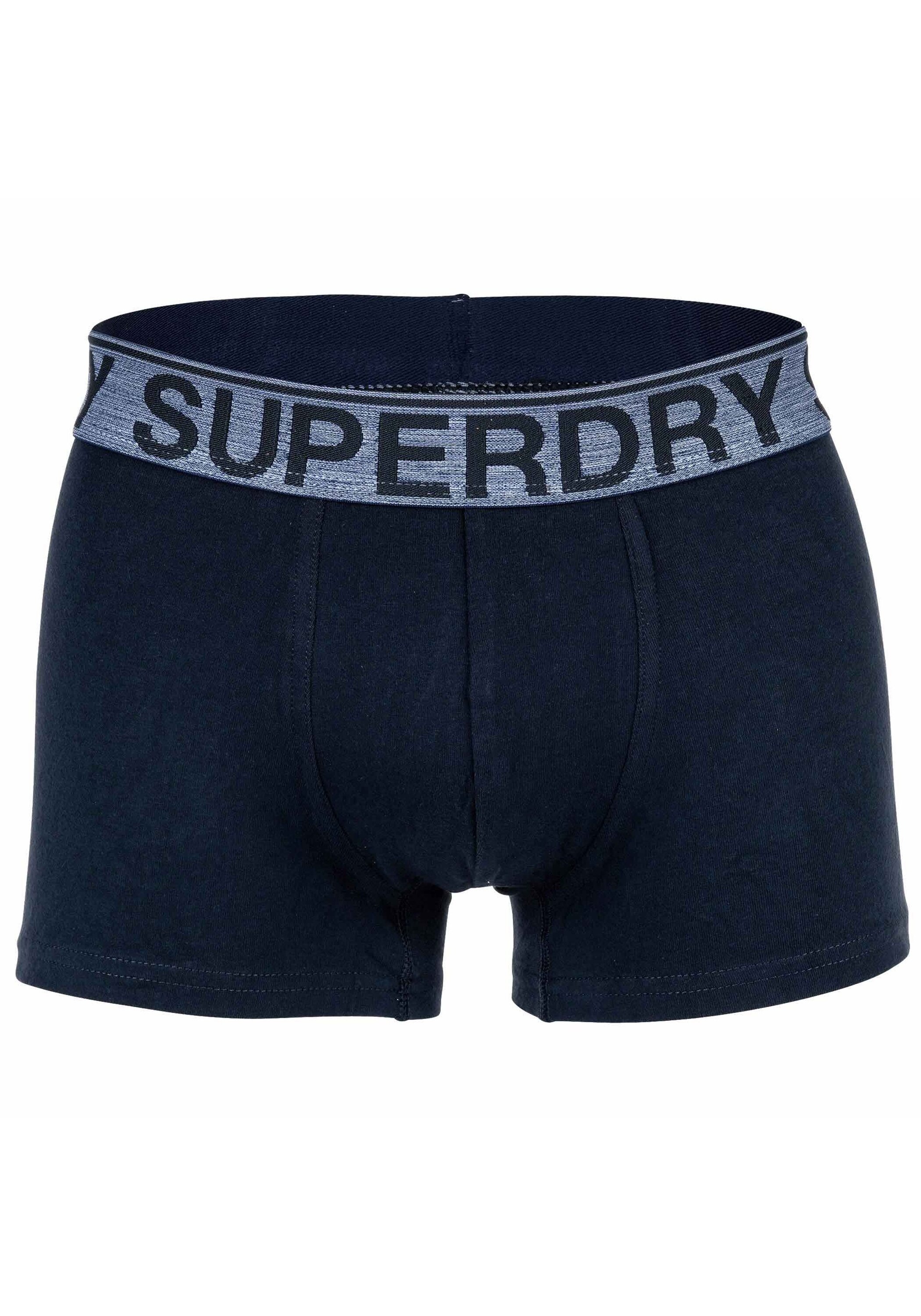 Superdry 3-er Set Trunks Blau günstig online kaufen
