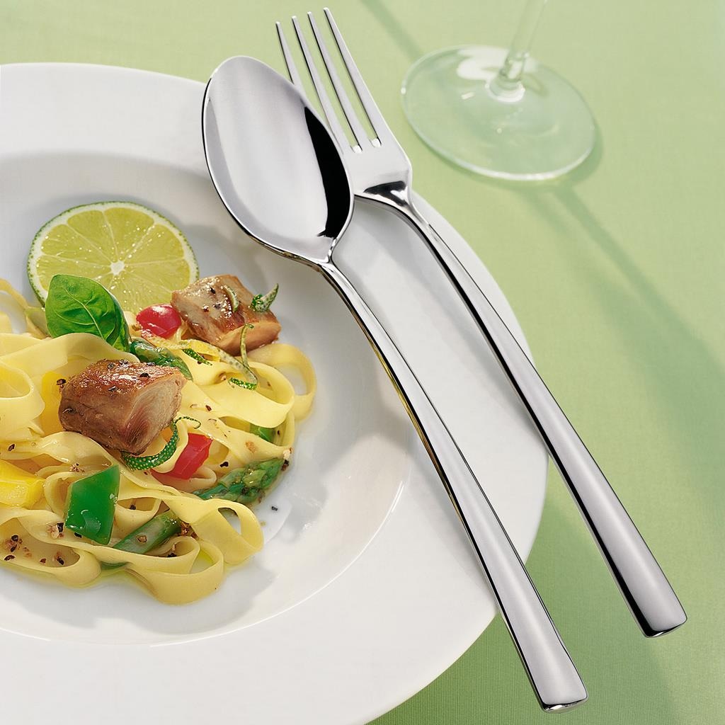 Villeroy & Boch Besteck-Set »Tafelbesteck Piemont 144er Set silber« Spülmaschinenfest