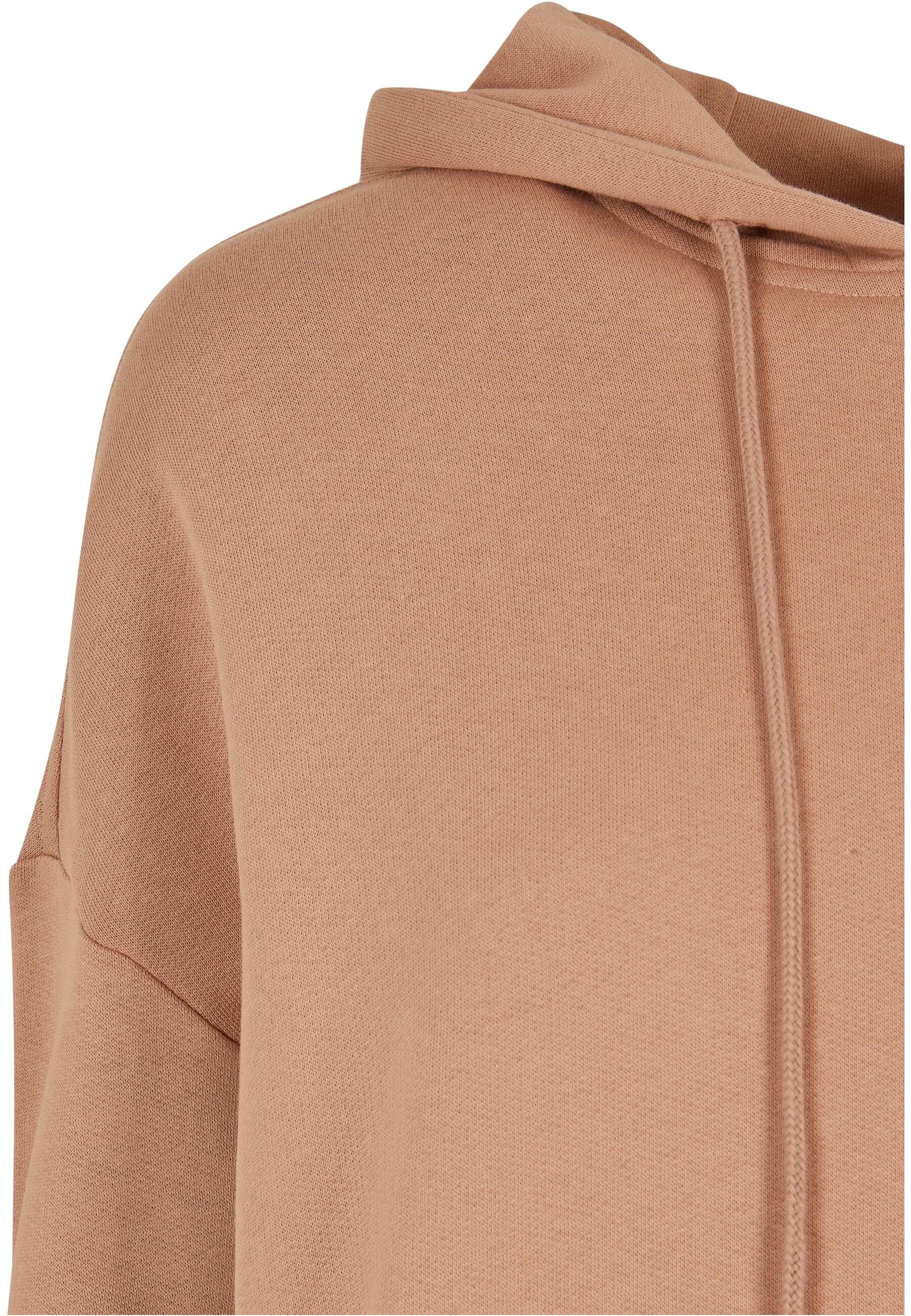 URBAN CLASSICS Shirtkleid »Urban Classics Damen Ladies Organic Oversized Terry Hoody Dress«, (1 tlg.)