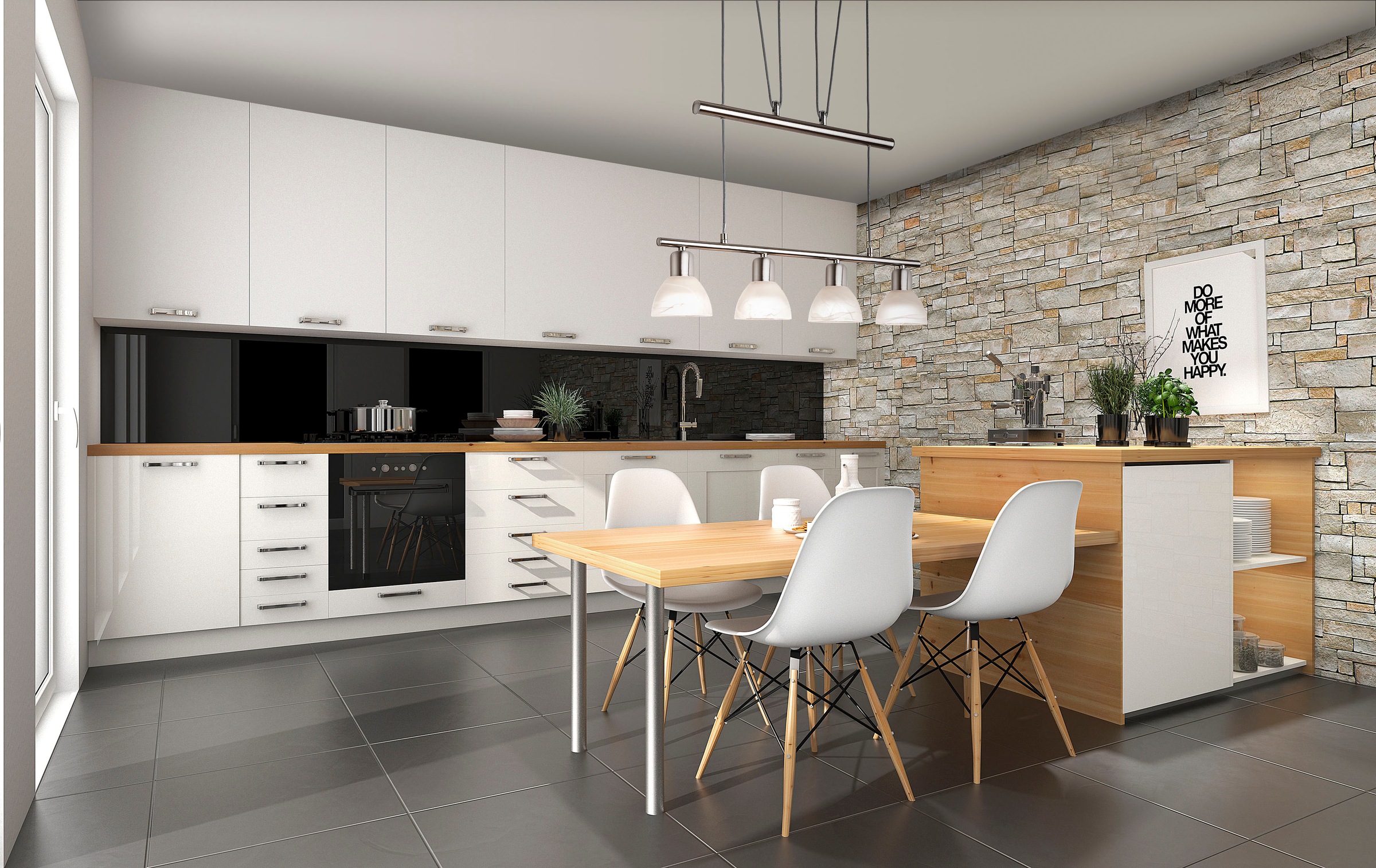 NOWA Hängeleuchte »DAYTONA«, Leuchtmittel E14 | LED wechselbar, höhenverstellbar 100-150cm