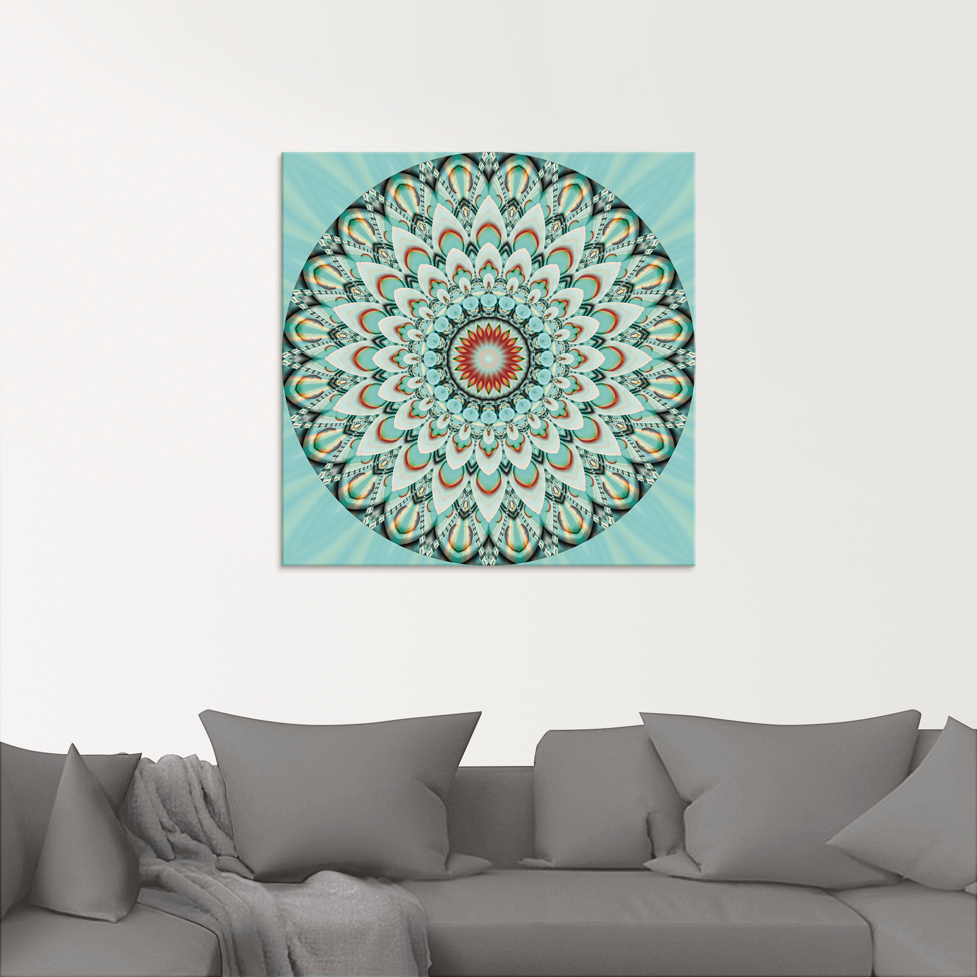 Artland Glasbild "Mandala Integrität", Muster, (1 St.), in verschiedenen Gr günstig online kaufen