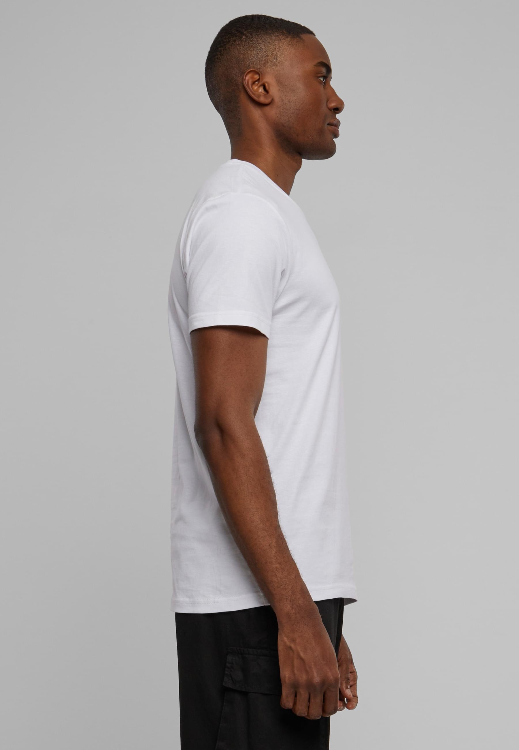 MisterTee T-Shirt »MisterTee Herren Peace Sign Tee EMB«, (1 tlg.)