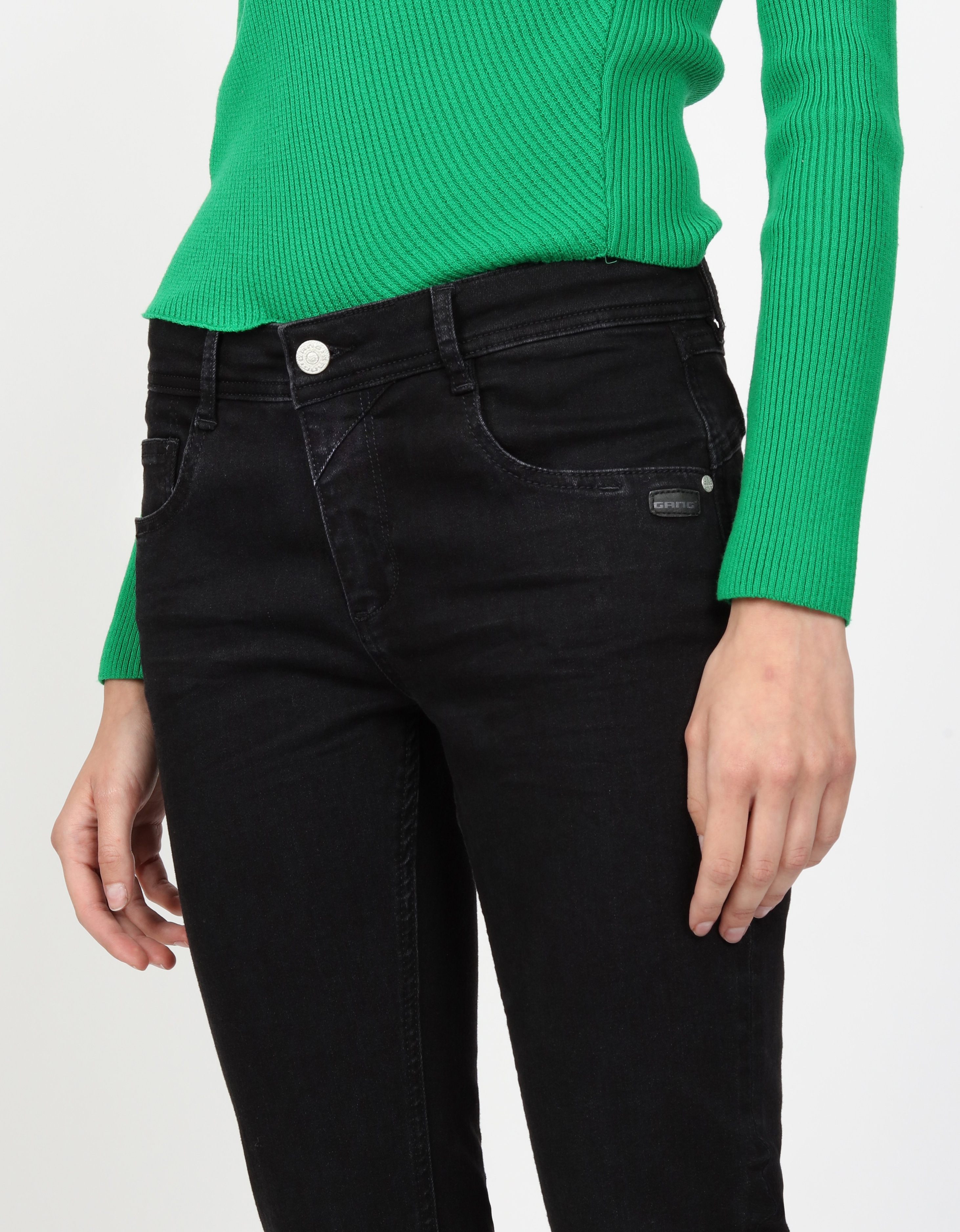 Thumbnail - GANG Relax-fit-Jeans "94AMELIE" mit Used-Effekten