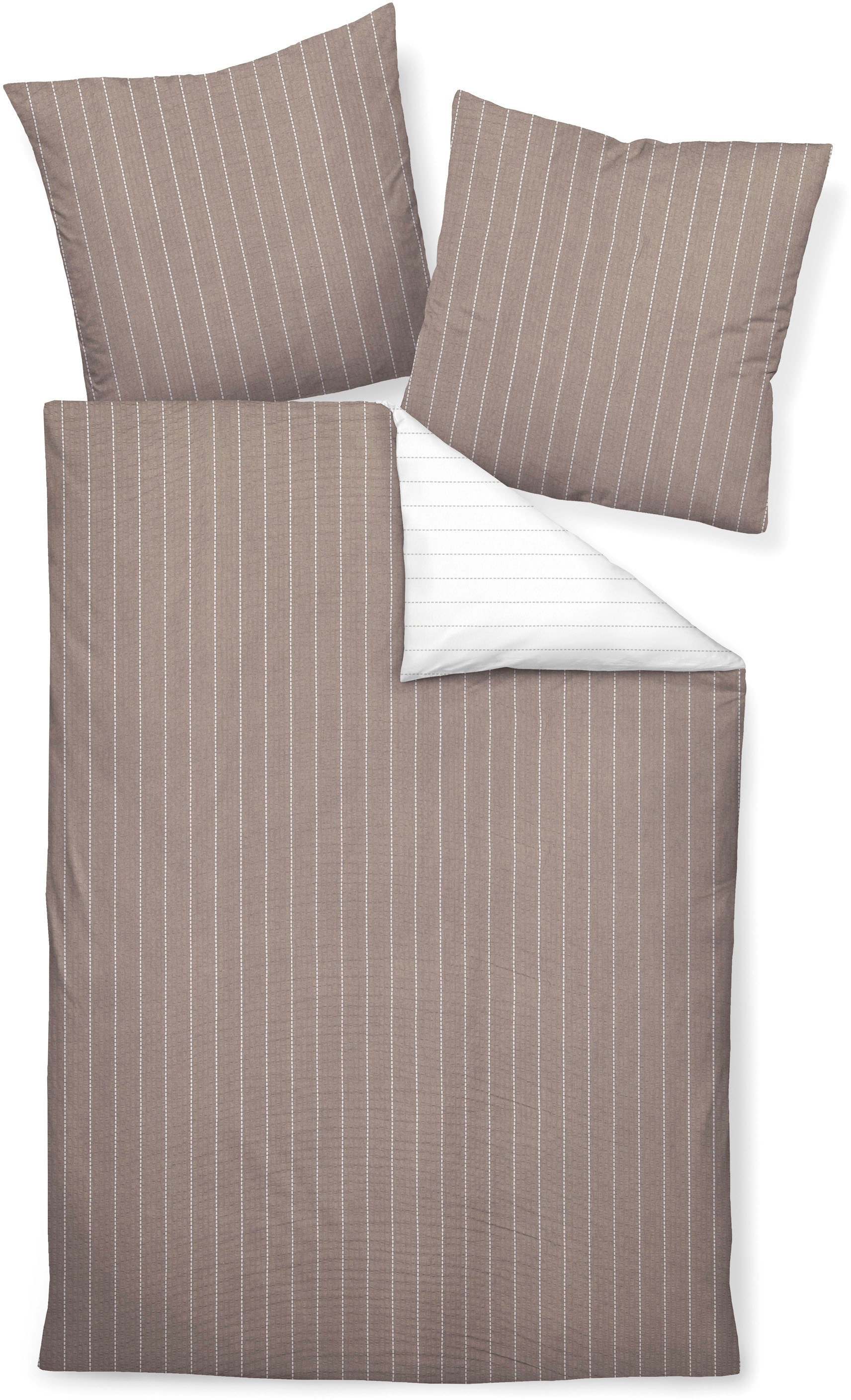 Janine Wendebettwäsche "TANGO" 2 Stk. mit Reißverschluss günstig online kaufen