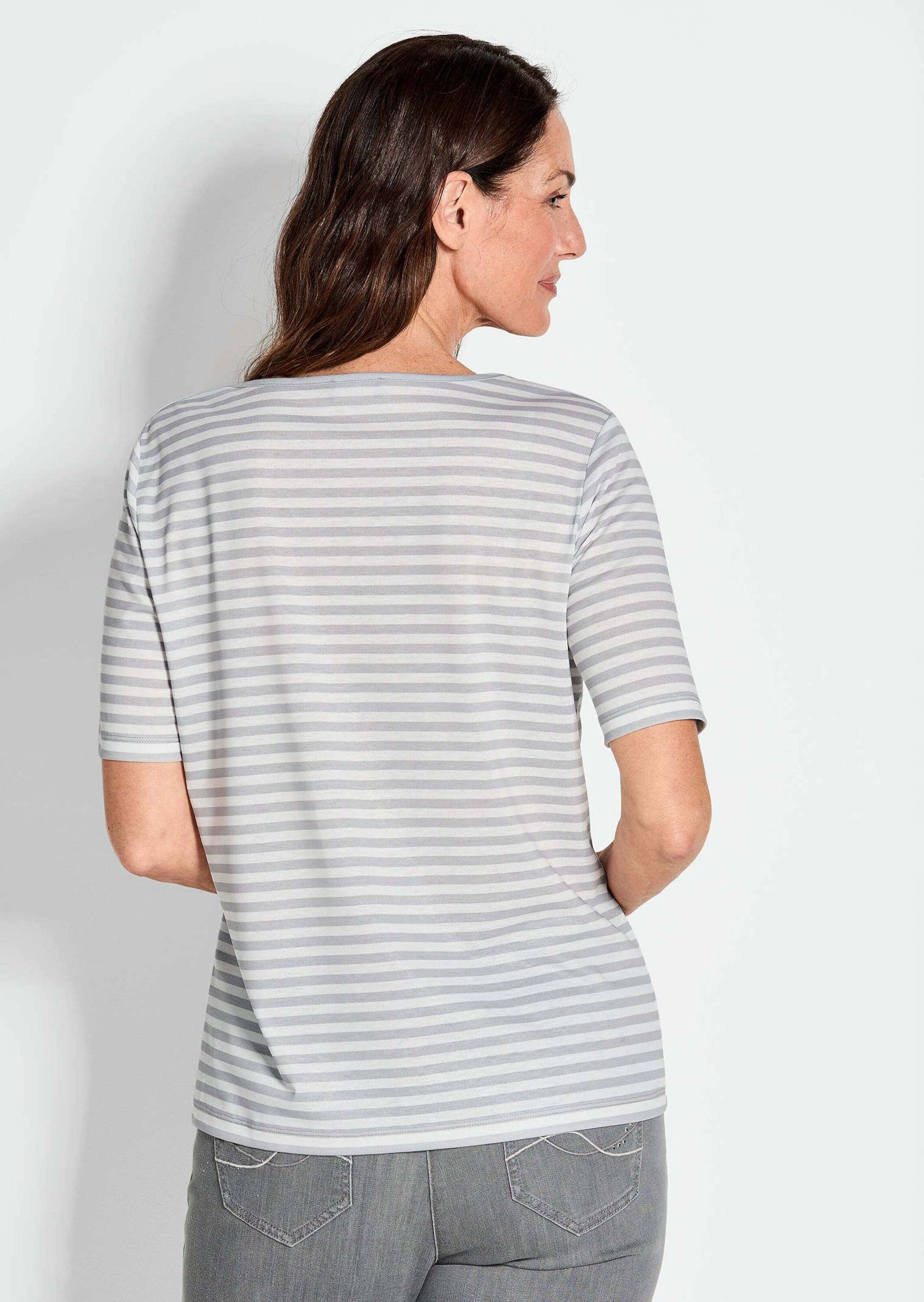 GOLDNER Kurzarmshirt »Stilvolles Streifenshirt für Damen«