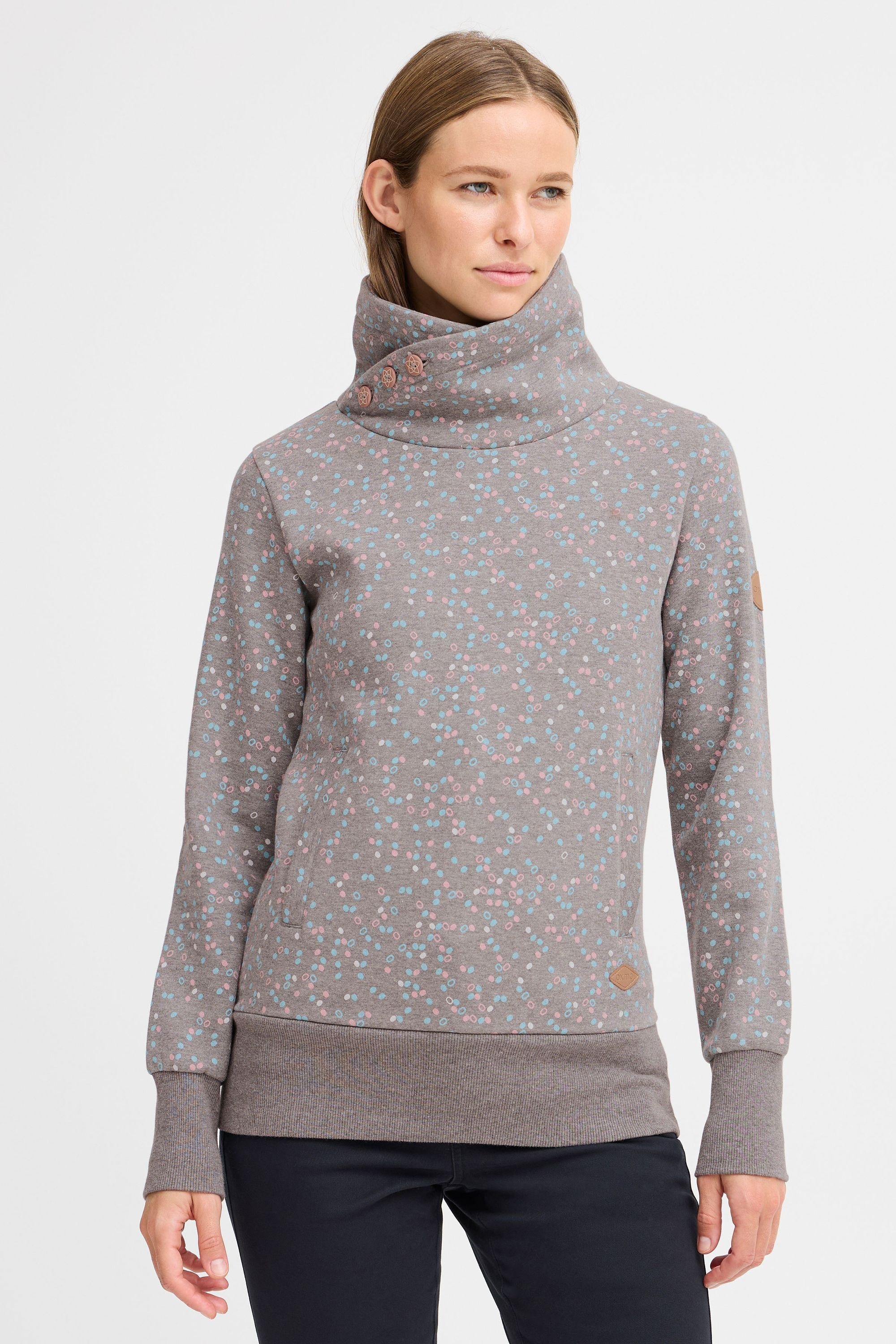 OXMO Rundhalspullover »Sweater OXBEATANETTE«