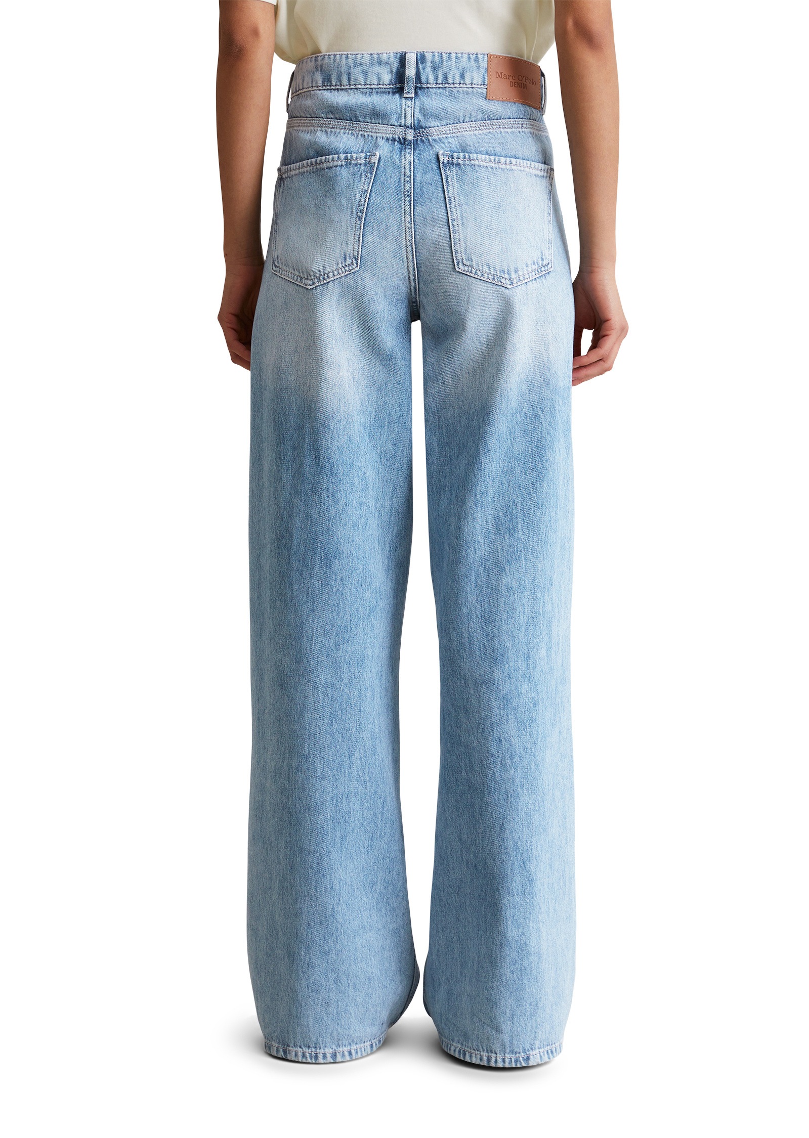 Marc O'Polo DENIM Weite Jeans »aus reinem Organic Cotton«
