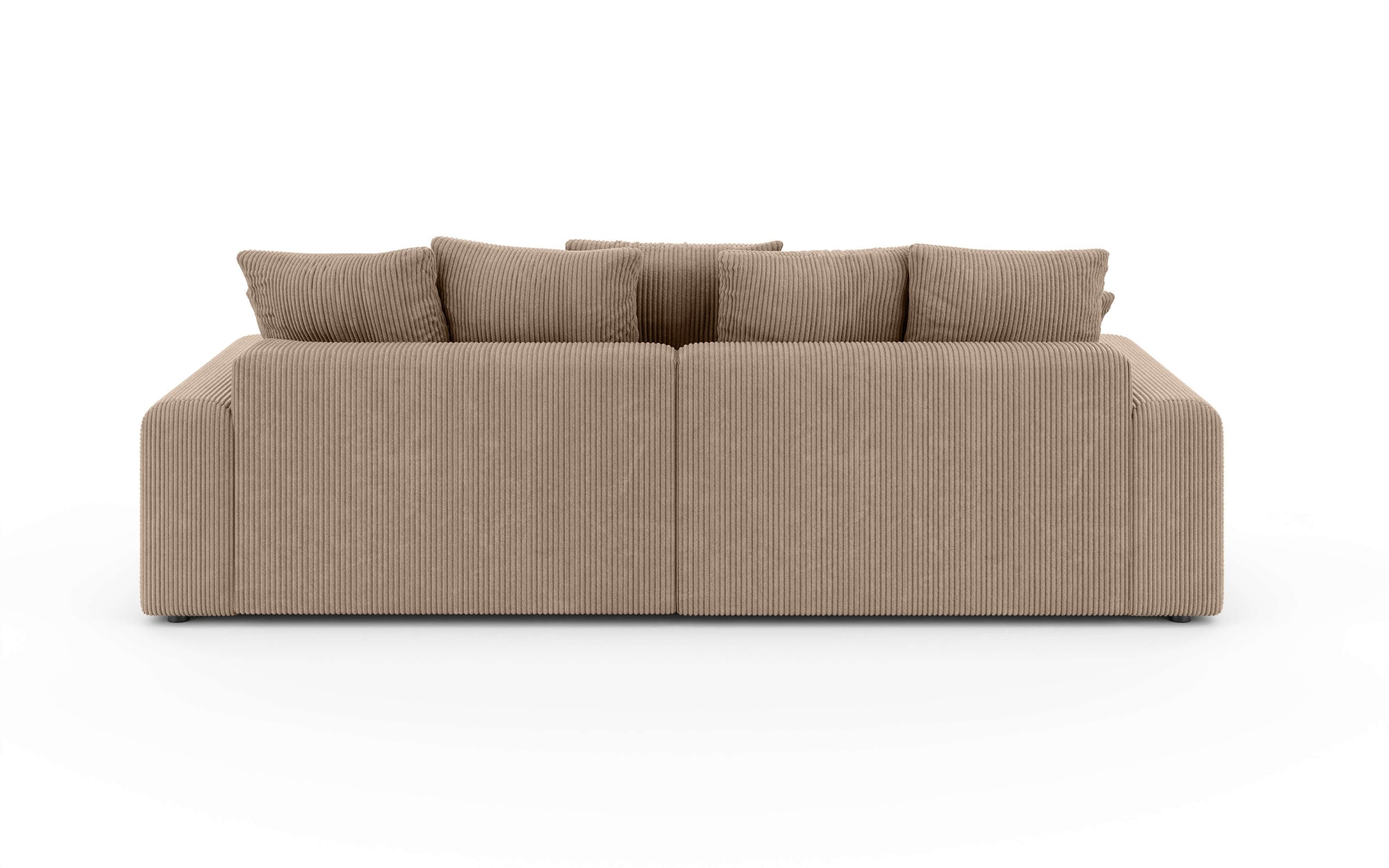 Home affaire Ecksofa »LAKESIDE klein mit Bettfunktion und Bettkasten, B/T/H 235/142/84 cm«, L-Form, Recamiere beidseitig montierbar, mit Wellenunterfederung