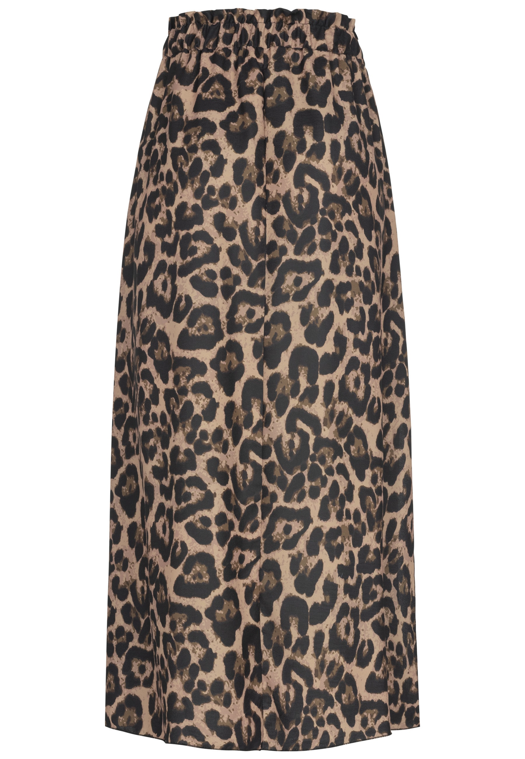 CLOUD 5IVE Sommerrock »CLOUD 5IVE Maxi Skirt with side slit and leo print« 1 Stk.
