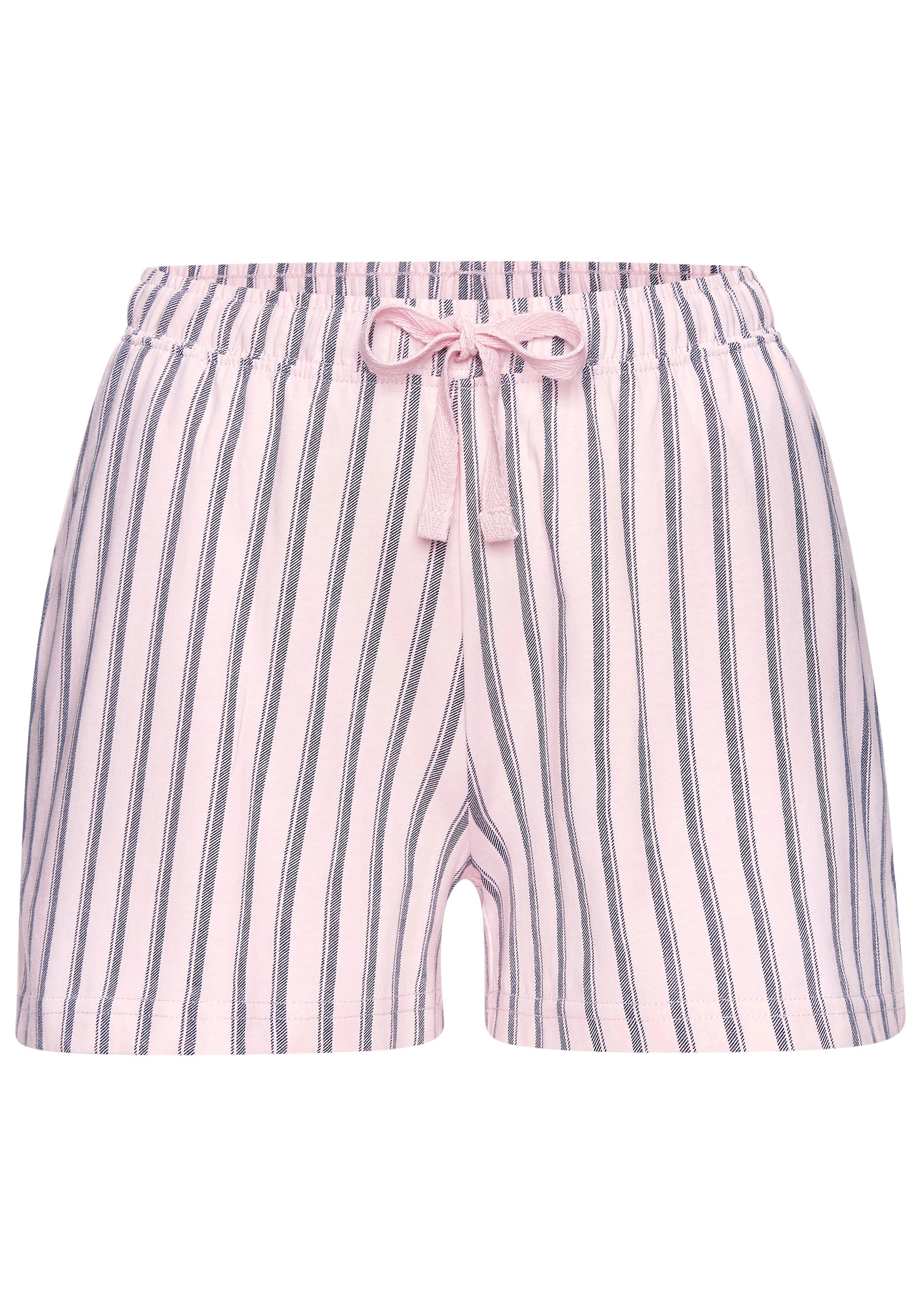 Vivance Dreams Pyjamashorts  mit Streifen oder Karos