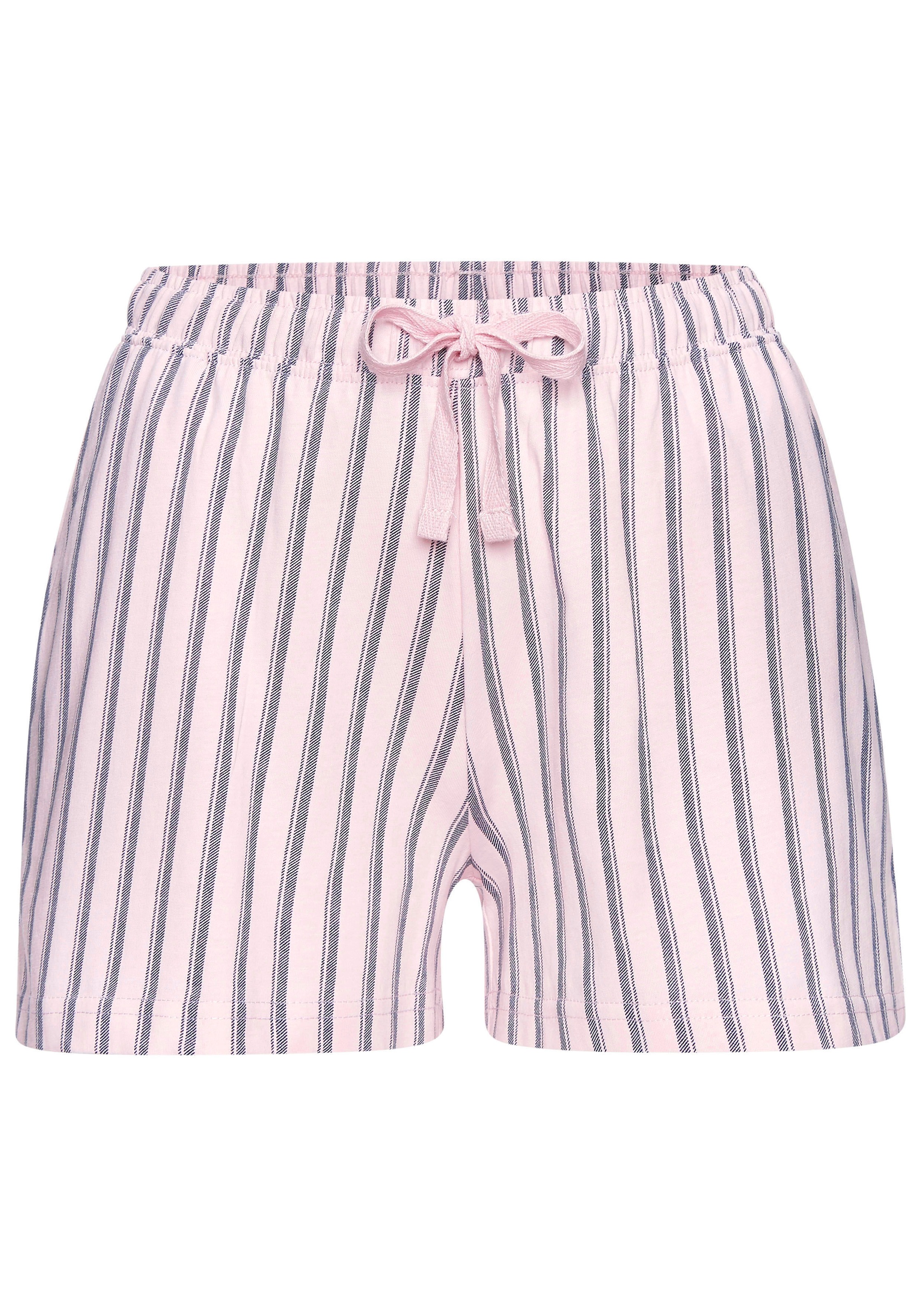 Thumbnail - Vivance Dreams Pyjamashorts Mit Streifen und Karos
