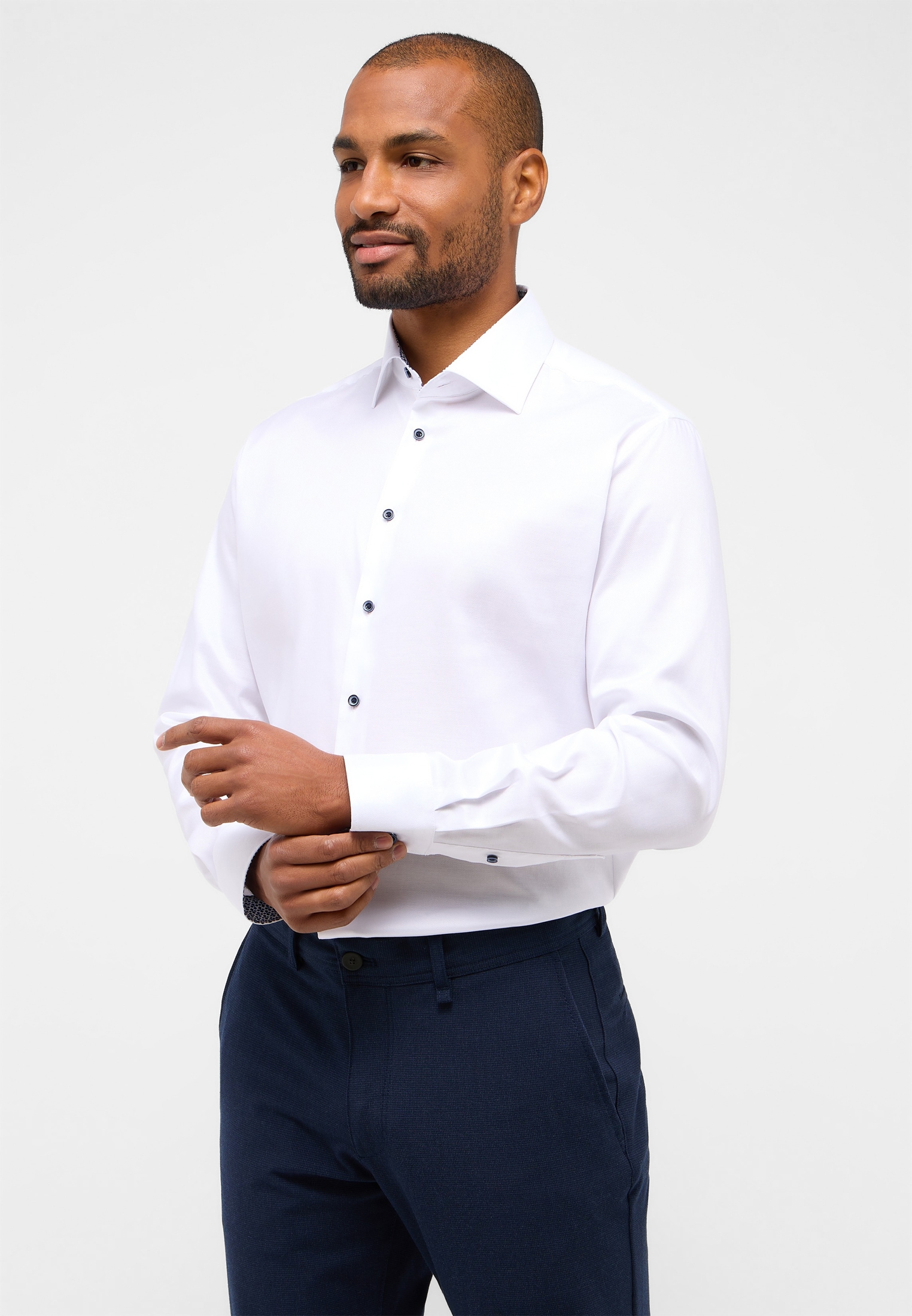 Eterna Langarmhemd "MODERN FIT", EASY IRON (bügelleicht) günstig online kaufen