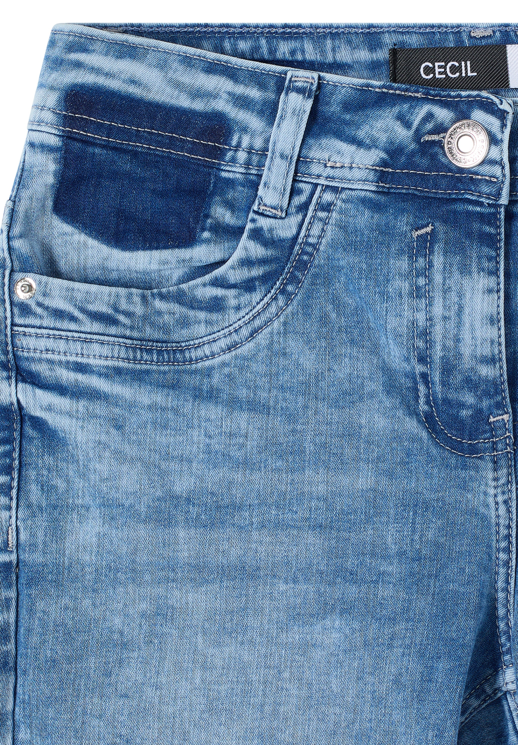 Cecil Slim-fit-Jeans »Style Scarlett« im 5-Pocket-Stil und mit Stretch