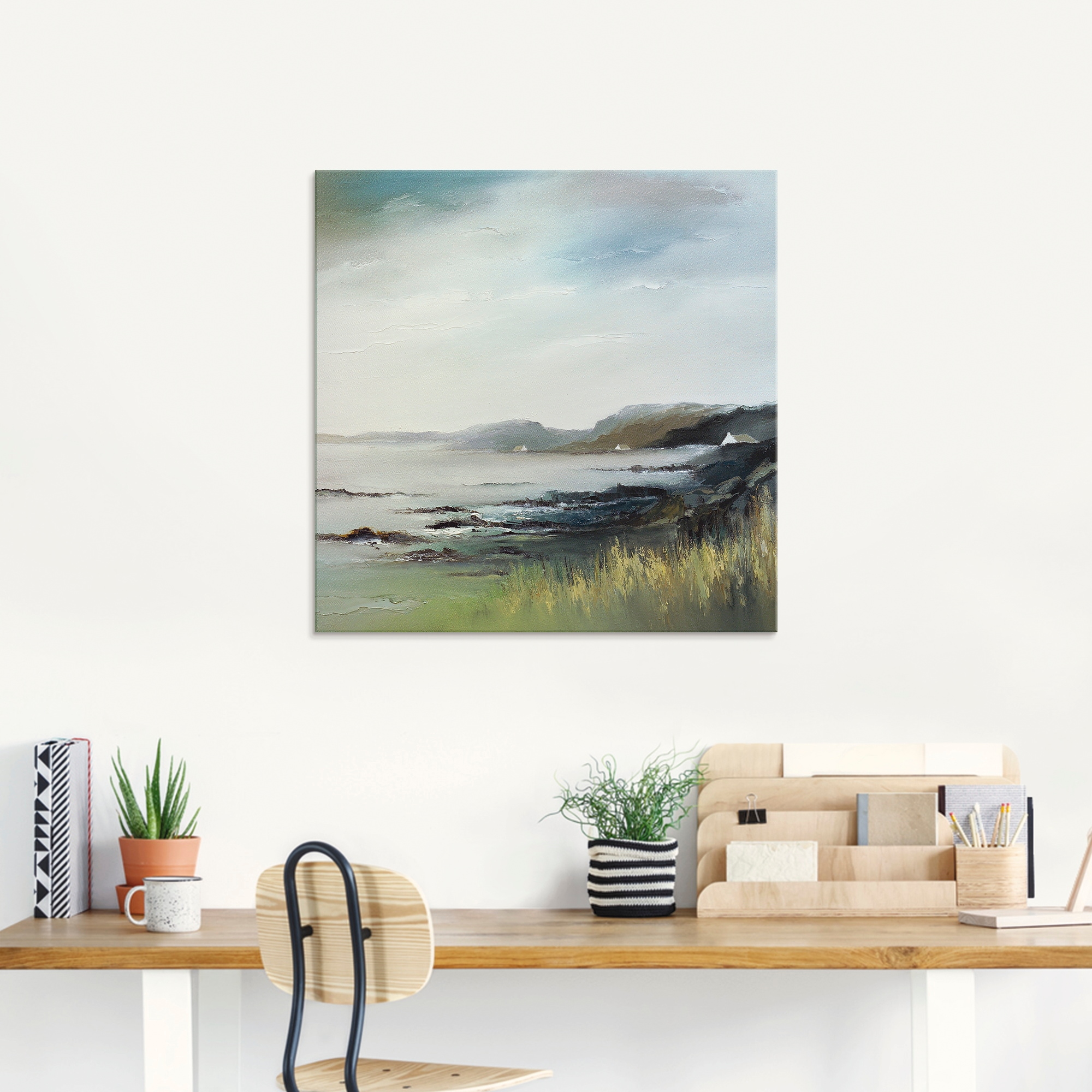 Artland Glasbild »See« Küste 1 Stk. tlg. in verschiedenen Größen