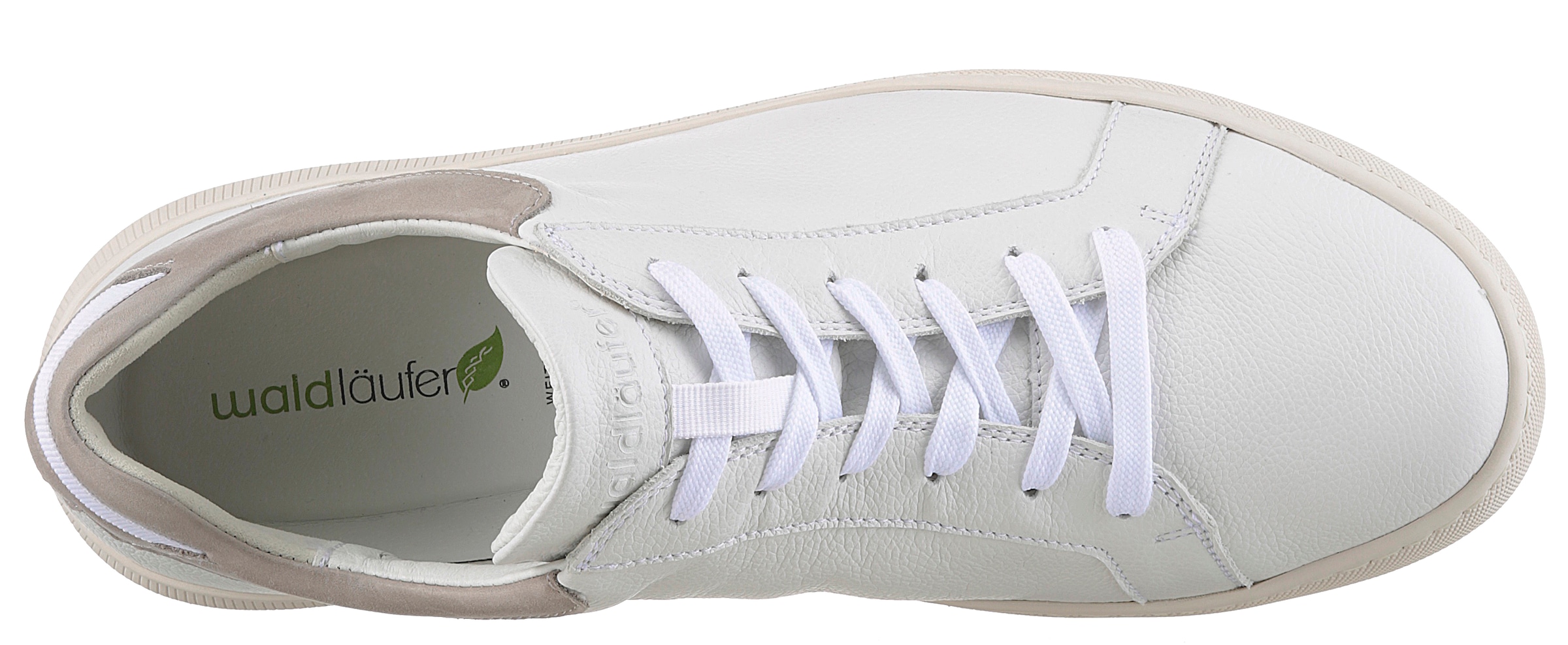 Waldläufer Sneaker »H-JOHANN«, Schnürschuh, Halbschuh, mit Luftkammern-Laufsohle, H-Weite